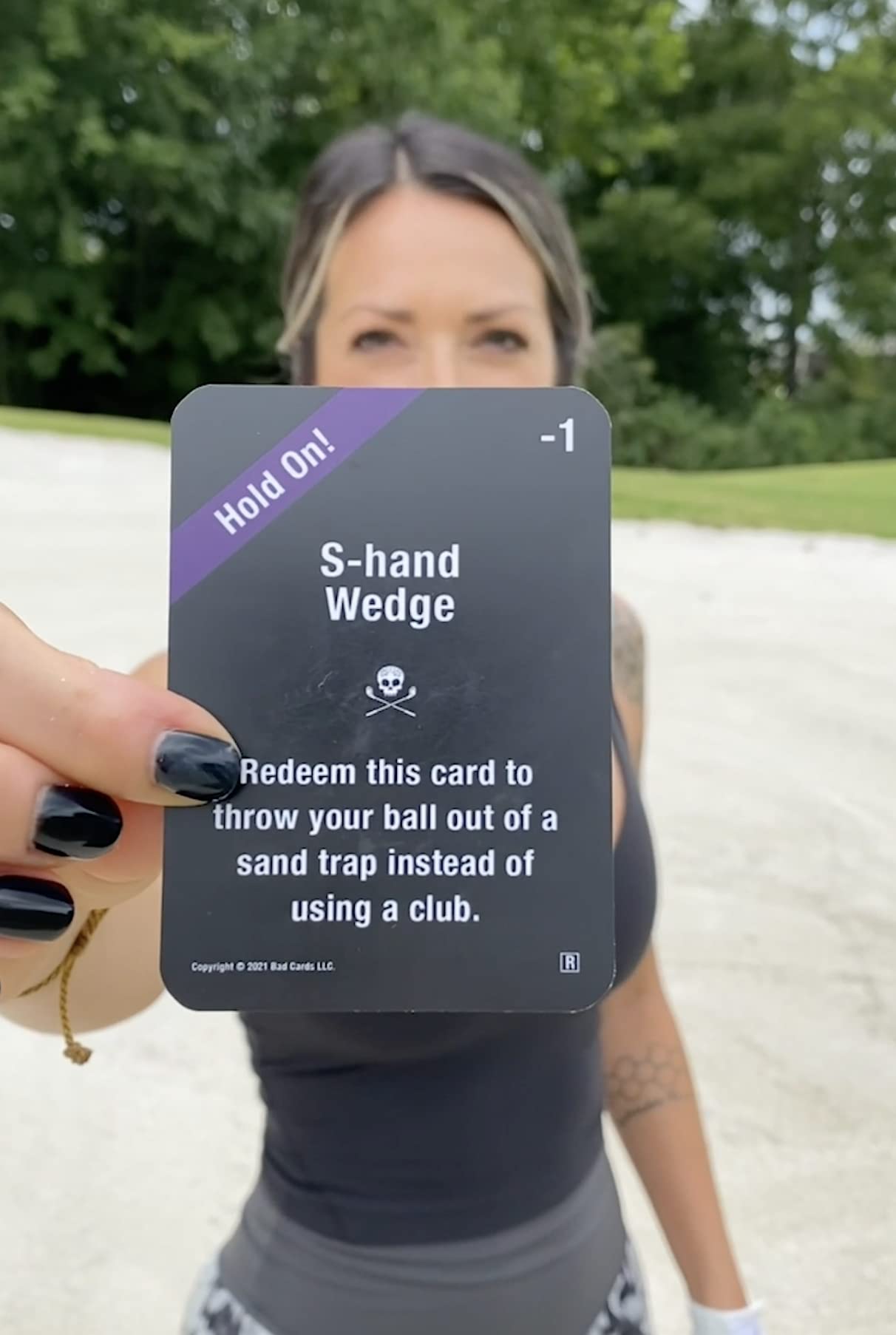 Bad Cards Fore Good Golfers - Interactive Golf Card Game for More Fun & Excitement | Enhance Golf Games with Friends (Good & Bad Players) | 107 Playing Cards | Perfect for Parties, Tournaments & Casual Play