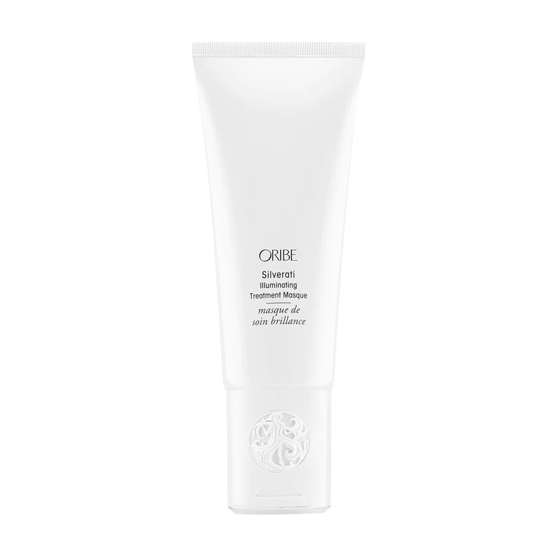 Oribe Silverati Illuminating Hair Masque - Deep Conditioning Treatment for Blonde, Gray & Silver Hair - Salon Quality Hair Care for Dry, Damaged & Color-Treated Locks - Perfect for At-Home Spa Days & Professional Styling