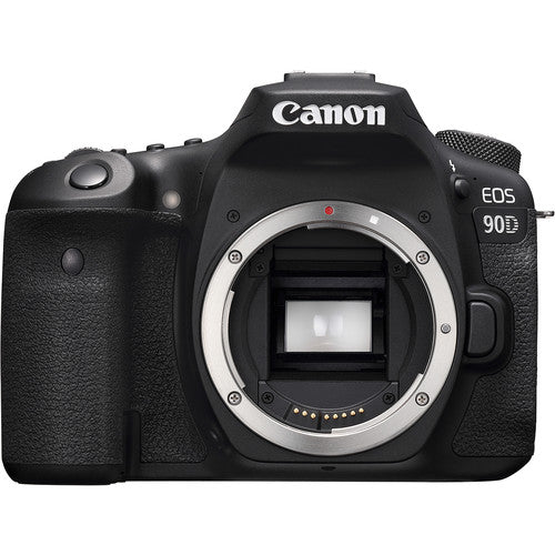 Canon EOS 90D DSLR Camera Body Only - 32.5MP APS-C Sensor, 4K Video, 45-Point AF - Perfect for Wildlife Photography & Vlogging