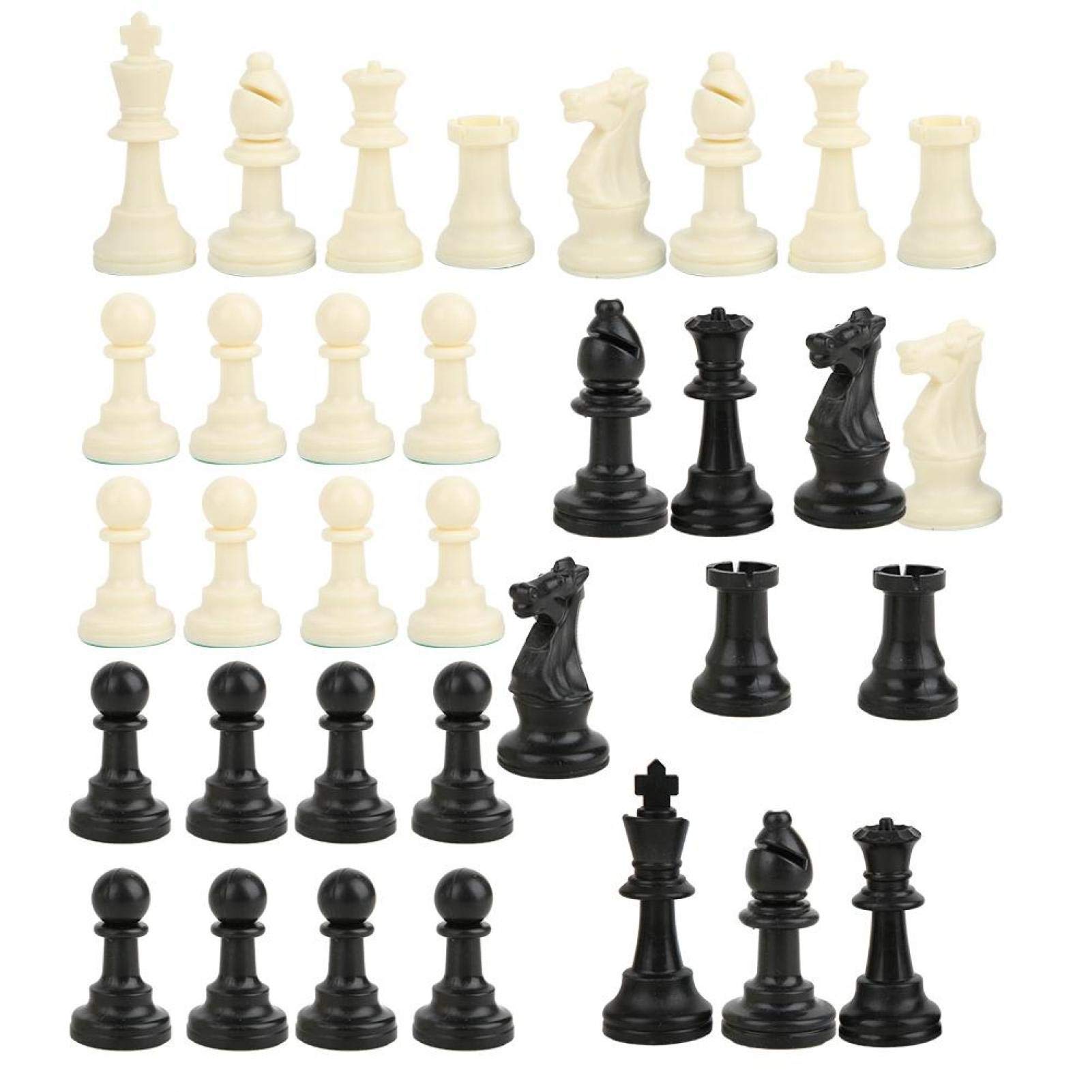 Vbestlife International Chess Set - Durable Plastic Educational Game for Kids, Students, and Party Fun - Perfect for Learning and Family Gatherings