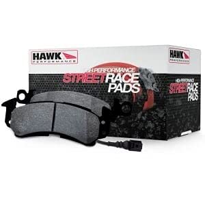 Hawk HB490R.665 Brake Pads - High Performance Ceramic Brake Pads for Smooth & Quiet Stopping | Perfect for Daily Commuting, City Driving & Highway Use