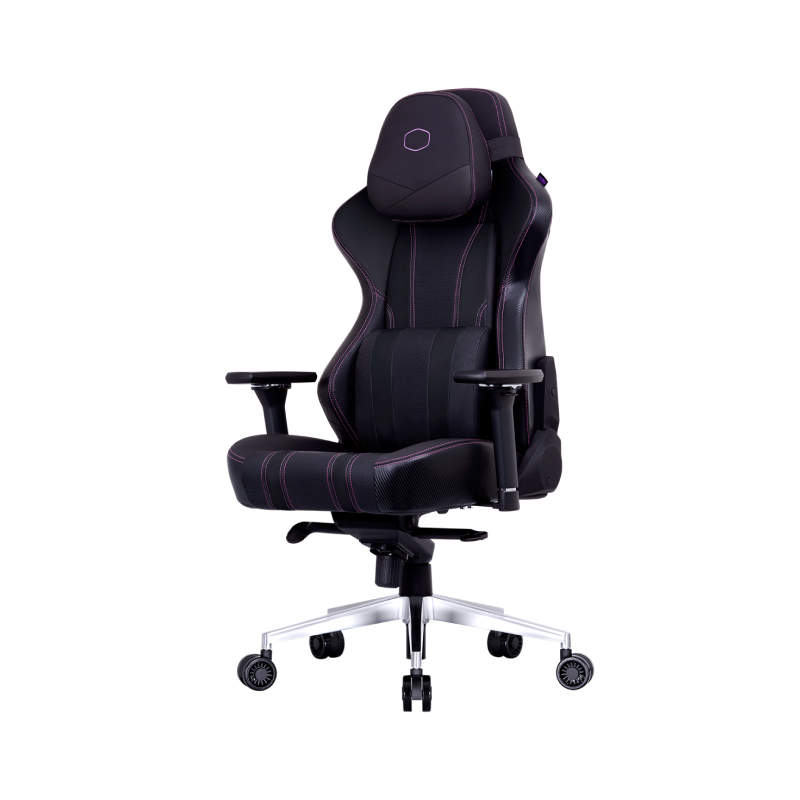 Cooler Master CMI GCX2 BK Cm Caliber X2 Black Gaming Chair - Ergonomic High Back Racing Style with Adjustable Armrests & Lumbar Support for PC, Office & Esports Gaming (2-Year Warranty)