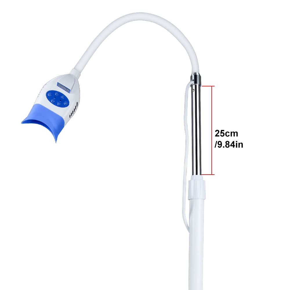 Professional Teeth Whitening Kit with 10 LED Cold Light & Remote - At-Home Dental Bleaching Accelerator for Oral Care | Perfect for Gifts, Travel, and Daily Whitening Routine