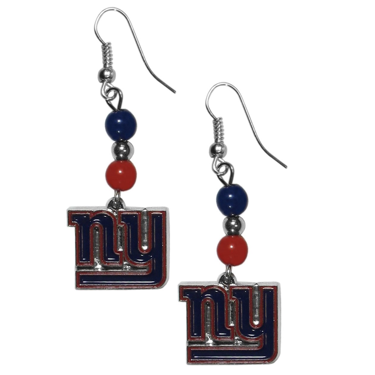 NFL Fan Bead Dangle Earrings for Women - Stylish Football Game Jewelry - Perfect for Game Day, Tailgating & Sports Events