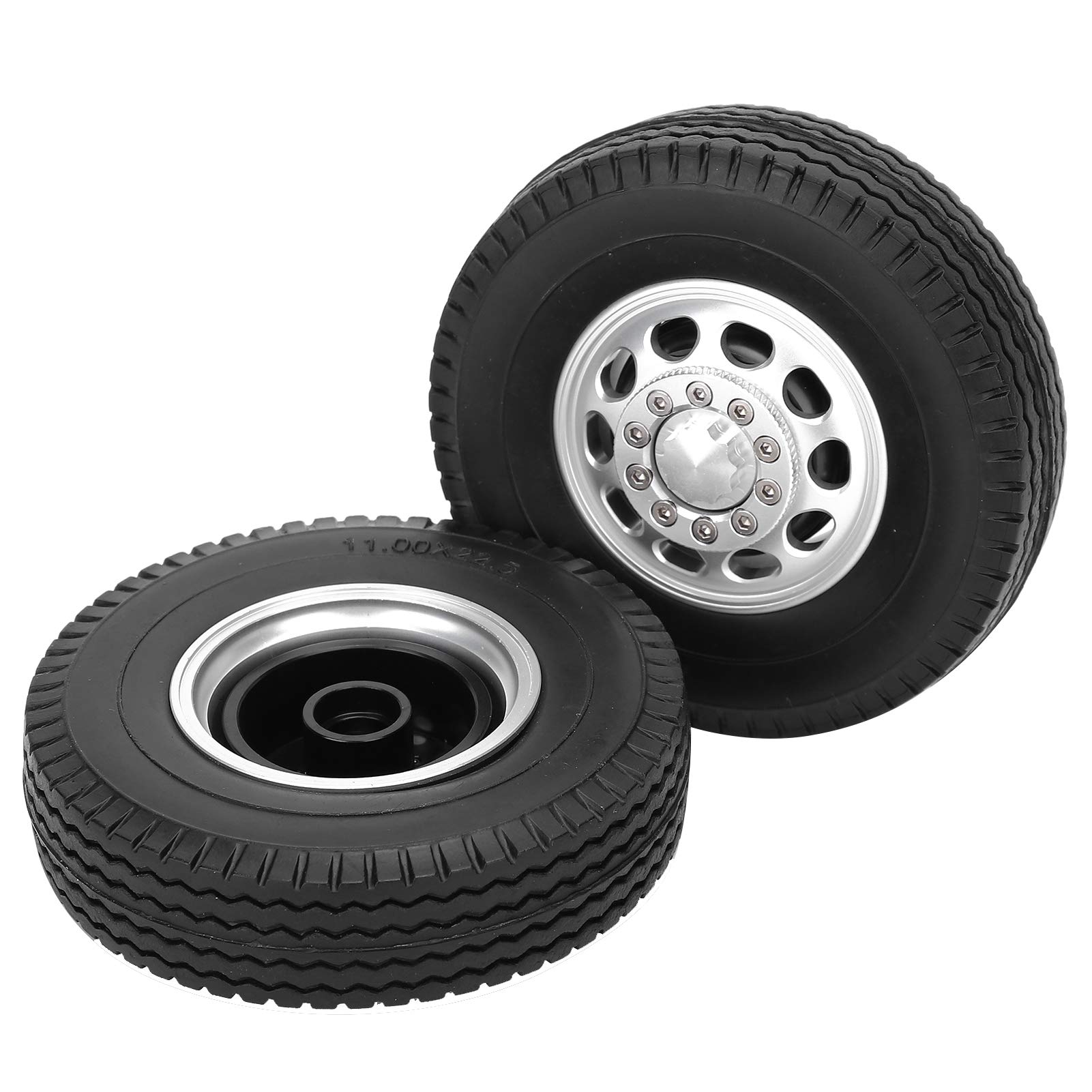Germerse RC Car Tires - Heavy Duty 1/14 Scale RC Truck Wheels for Crawler & Tractor Models | Durable Off-Road Performance for Racing & Outdoor Adventures