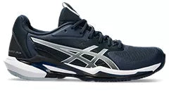 Asics Women's Solution Speed FF 3 Tennis Shoes - French Blue/Pure Silver | Lightweight & Breathable for Competitive Play | Perfect for Court Matches & Training Sessions