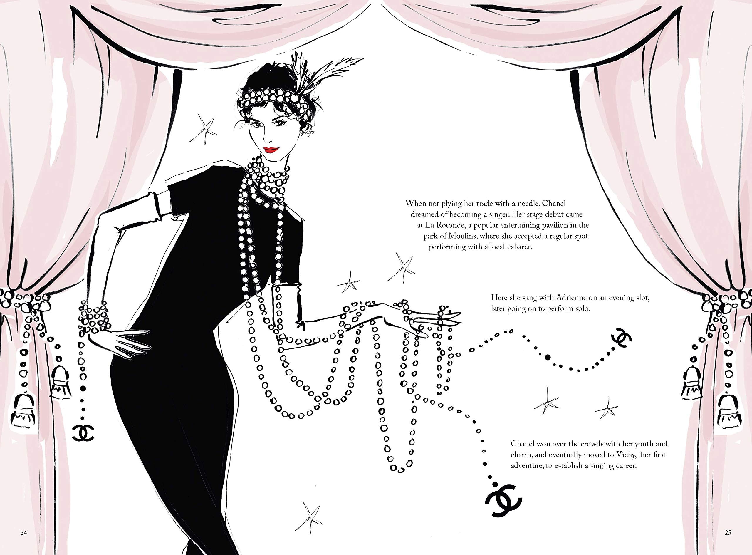 Coco Chanel: The Illustrated World of a Fashion Icon - Biography & Style Guide for Fashion Lovers, Designers & History Buffs - Perfect for Coffee Table Books, Gift Ideas & Home Decor