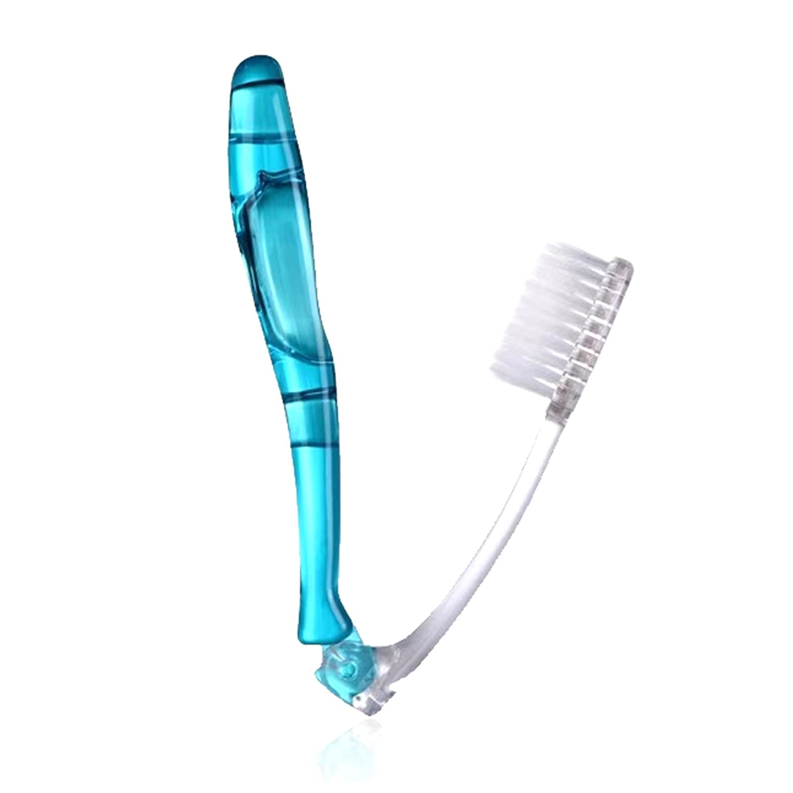 Lijack Travel Toothbrush - Portable Folding Soft Bristle Toothbrush for Business Trips, Camping & Daily Use | 100-Piece Pack (Style 1)
