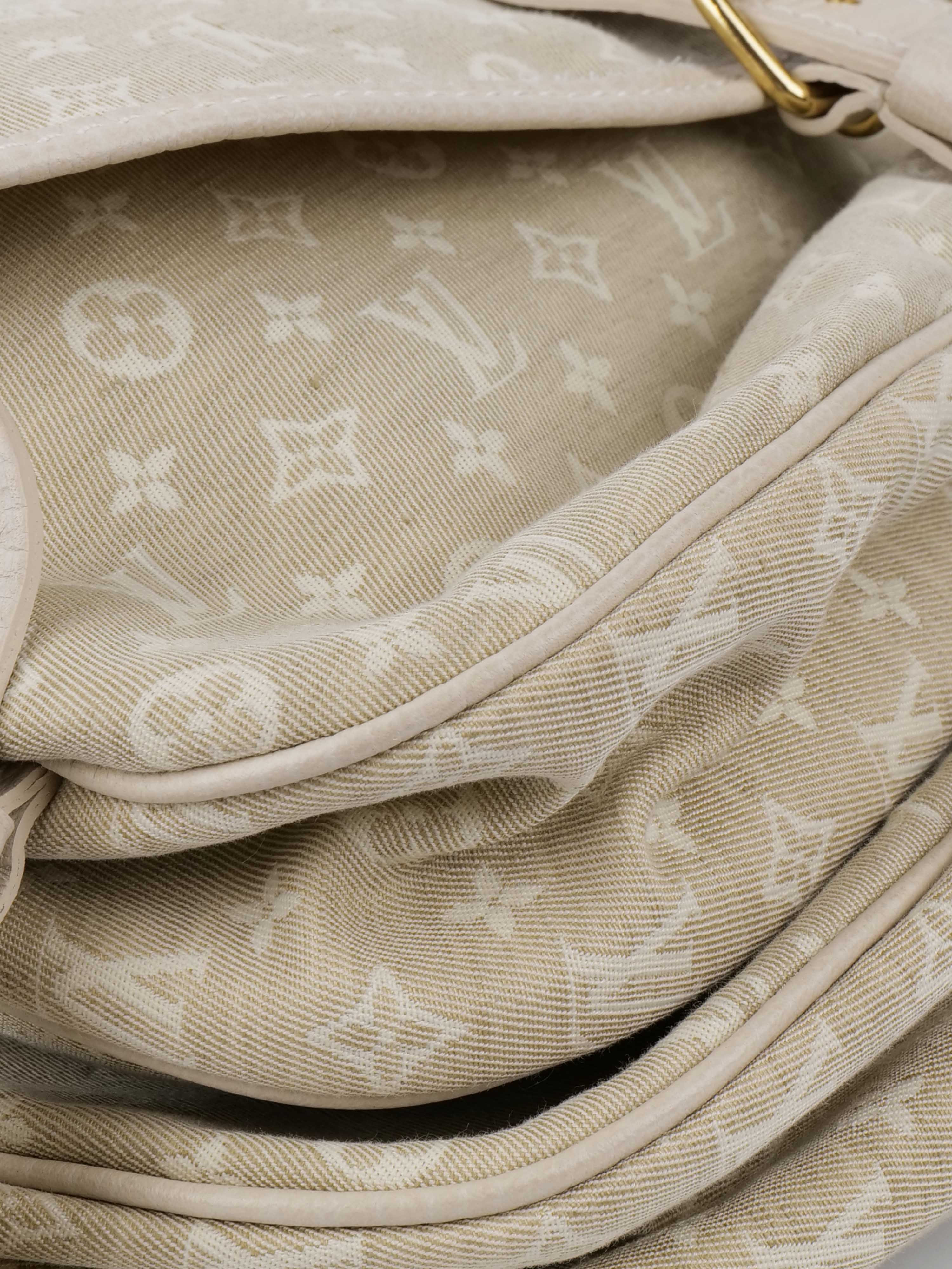 Authentic Louis Vuitton Monogram Shoulder Bag in White & Cream | Luxury Crossbody Purse for Women | Perfect for Date Night, Travel & Everyday Use
