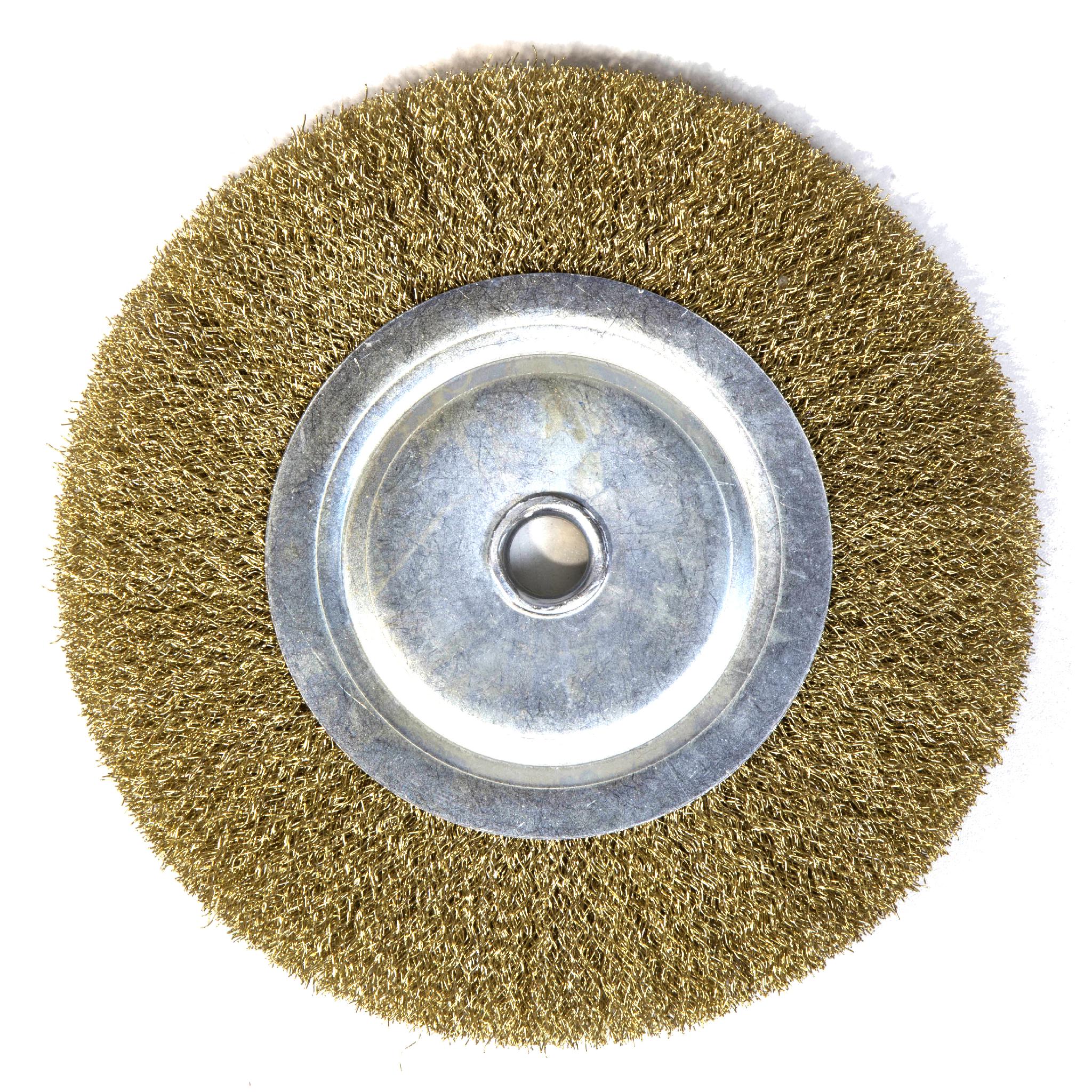 WEN 858WW 8-Inch Crimped Steel Wire Wheel for Bench Grinder | 5/8-Inch Arbor | .011-Inch Wire | Perfect for Rust Removal, Paint Stripping & Surface Cleaning