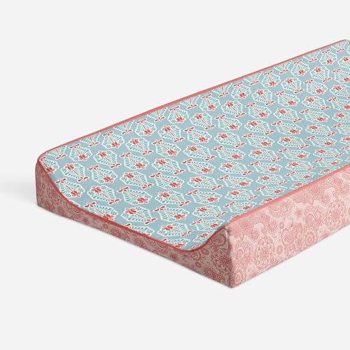 Aqua/Coral Floret