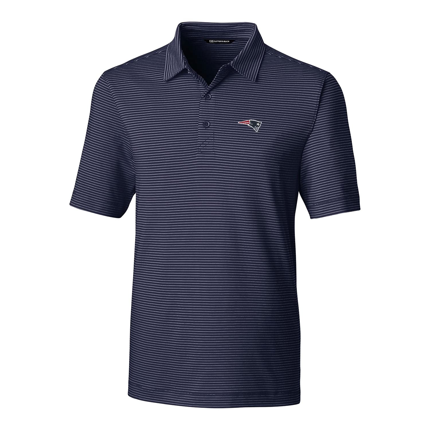 Cutter & Buck Men's NFL Big & Tall Forge Pencil Stripe Polo Shirt - Officially Licensed Football Jersey for Sports Fans, Game Day Outfits & Casual Wear