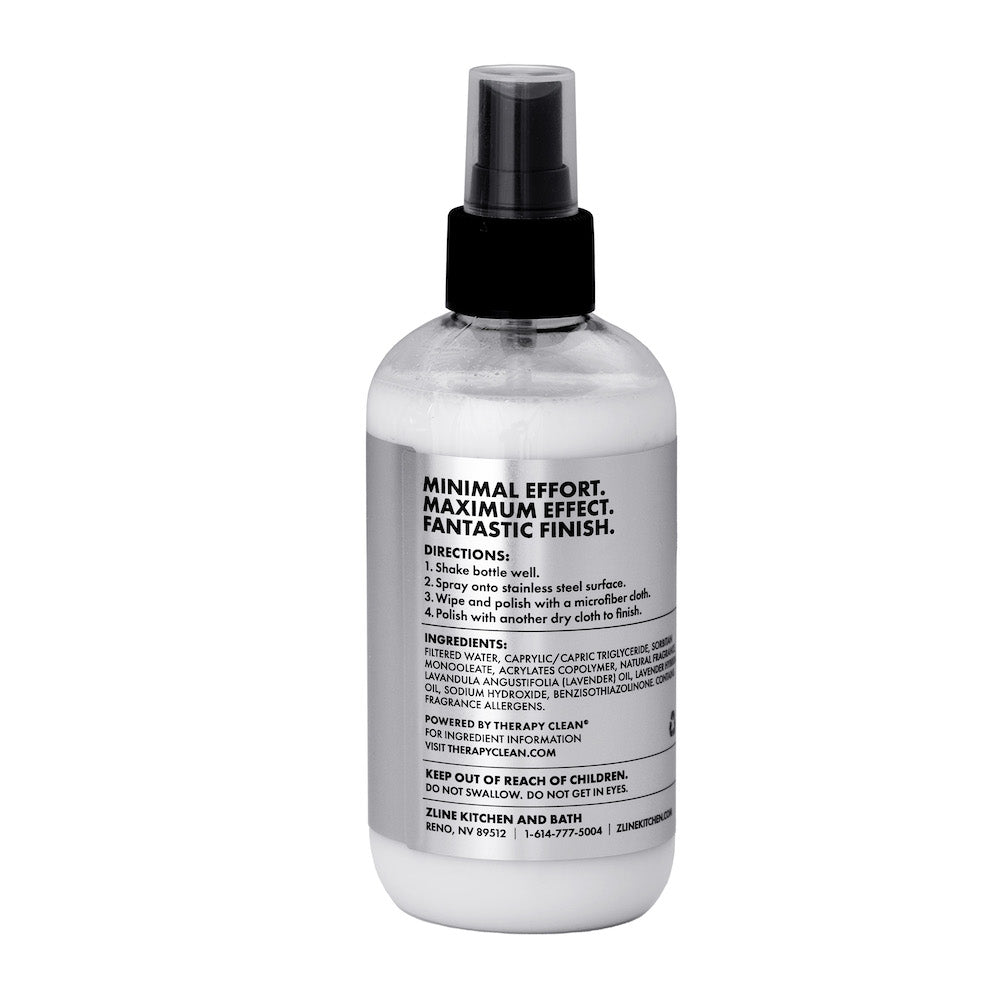 ZLINE Stainless Steel Cleaner & Polish (STCLT 8) - Best for Kitchen Appliances, Sinks & Cookware - Restores Shine & Protects Surfaces