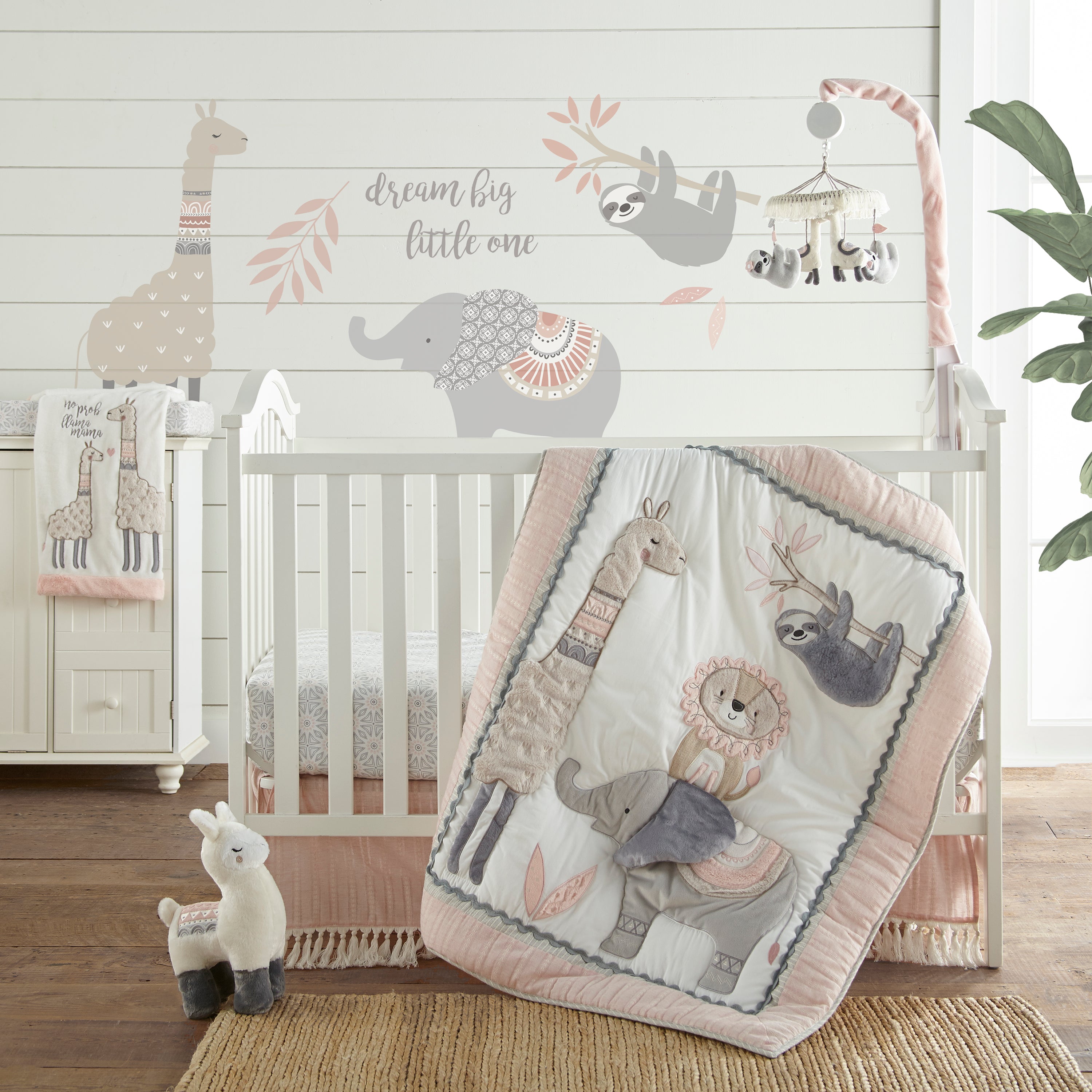 Imani Fitted Crib Sheet Set of 2 - Soft Baby Crib Sheets for Boys & Girls - Breathable Cotton Nursery Bedding - Perfect for Newborns, Toddlers & Daycare Use