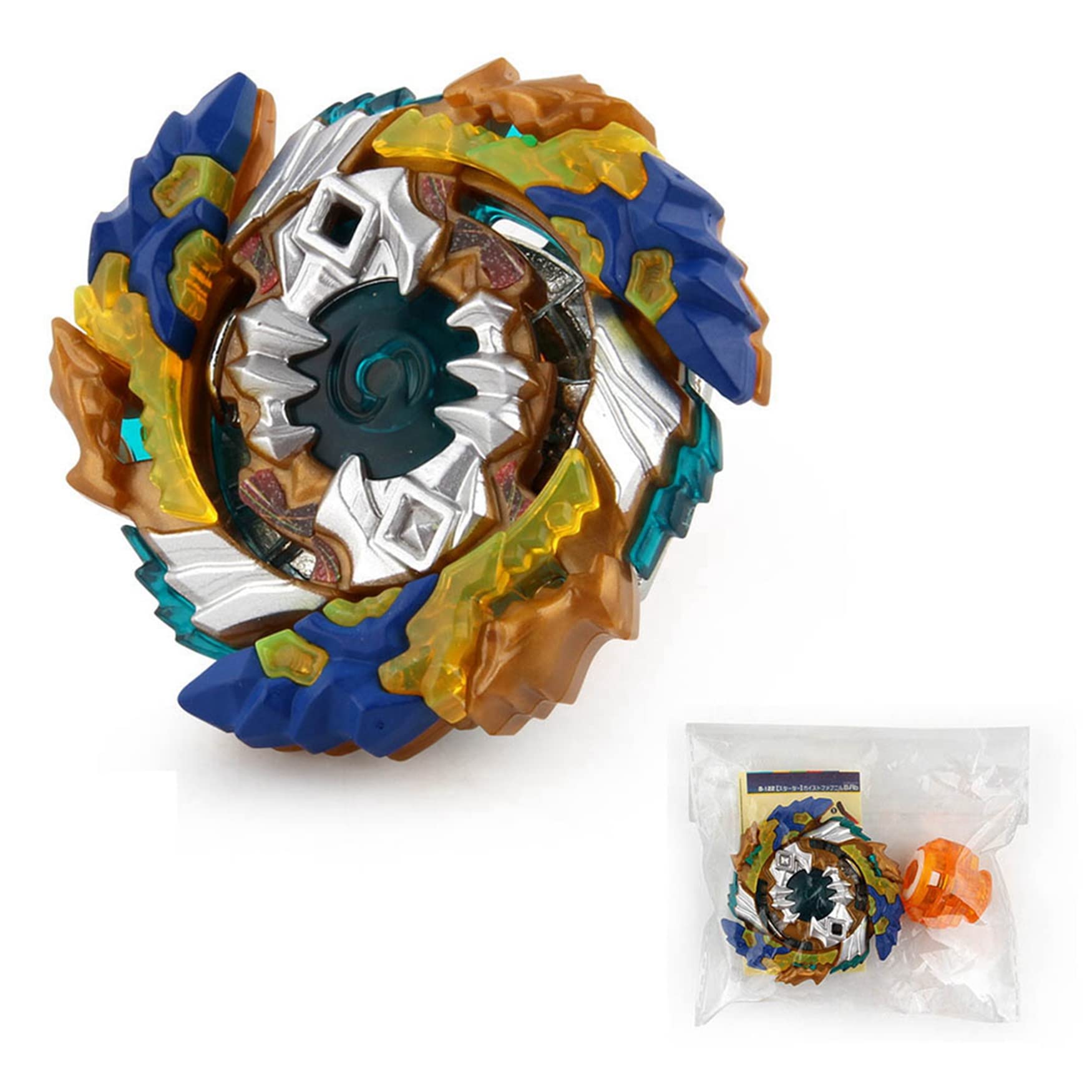 Beyblade Burst Cho-Z Geist Fafnir B-122 Starter Booster Set with B-184 Custom String Launcher (Left/Right Spin) & Grip - High-Performance Spinning Top Battle Toys for Kids & Collectors | Perfect for Competitive Play & Tournaments