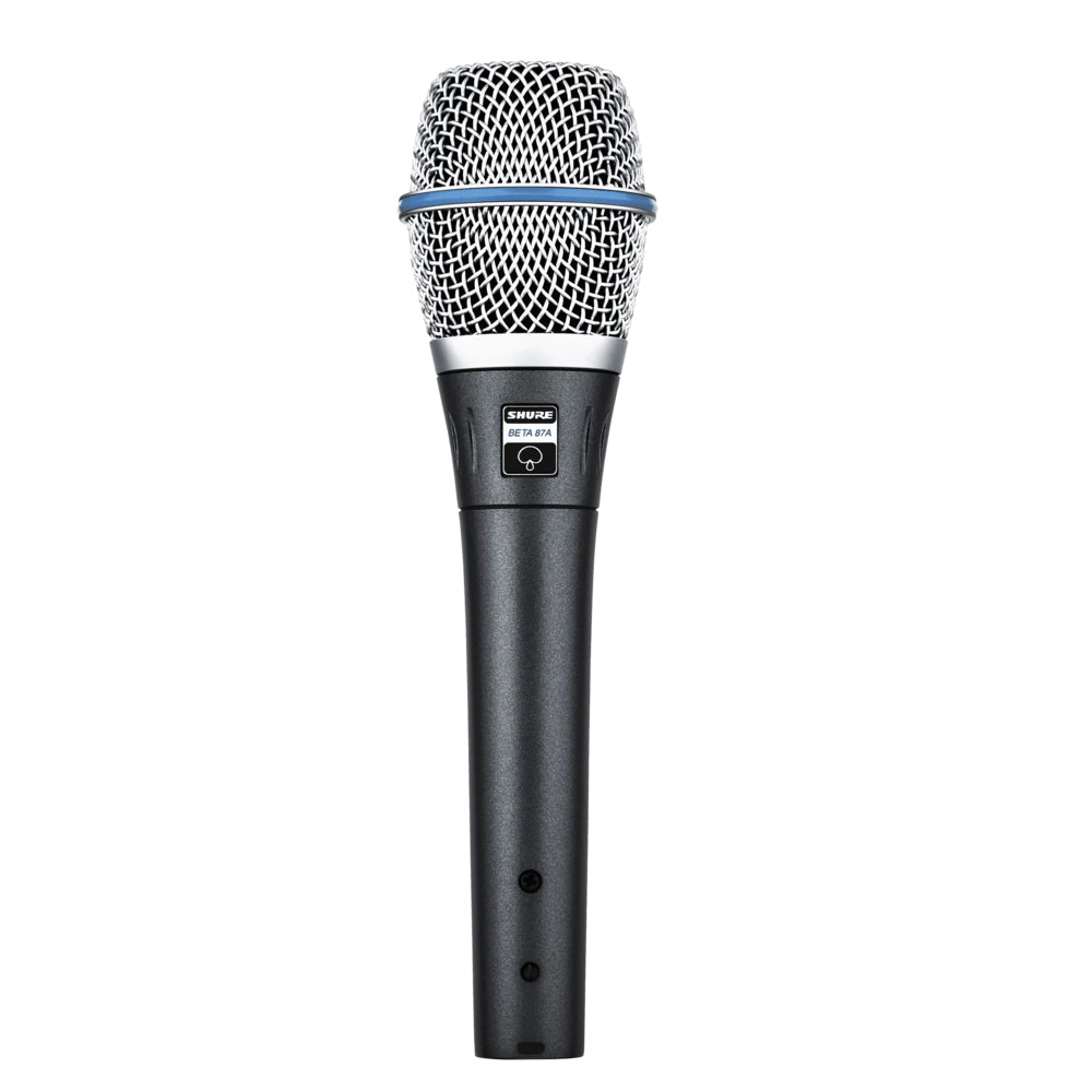 Shure BETA87C Cardioid Condenser Handheld Microphone for Professional Vocals - Perfect for Live Performances, Studio Recording & Podcasting