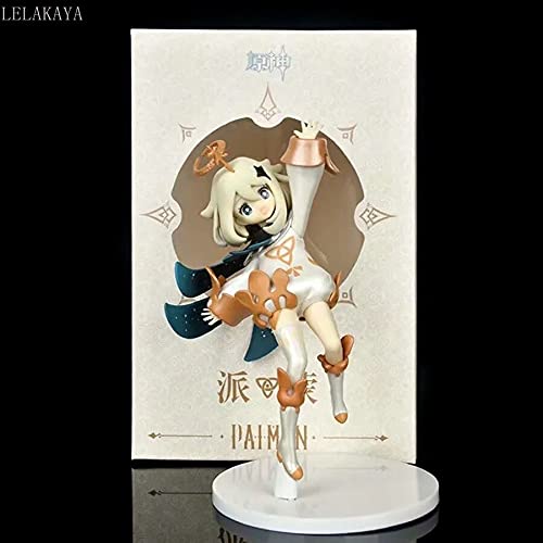 Genshin Impact Paimon Nendoroid Action Figure - 1/7 Scale Anime Collectible Toy for Display & Gaming Enthusiasts | Perfect for Shelf Decor, Cosplay Props & Gift Giving