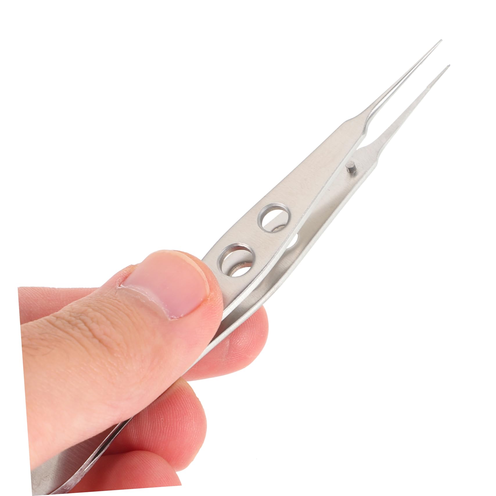 IPetboom Meibomian Gland Massage Tweezers - Stainless Steel Ingrown Hair & Bikini Tweezers for Women with Magnifying Mirror - Travel Essential for Eyebrow Shaping, Facial Care & Grooming Kit - Perfect for Home Spa, Travel & Daily Beauty Routine