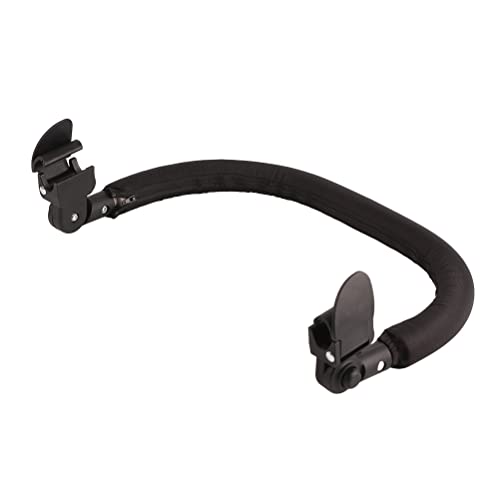 Universal Baby Stroller Armrest & Comfortable Bumper Bar - Easy Installation, Foldable Design - Compatible with Yozeno Strollers (Black) - Perfect for Walks, Shopping & Travel with Your Baby