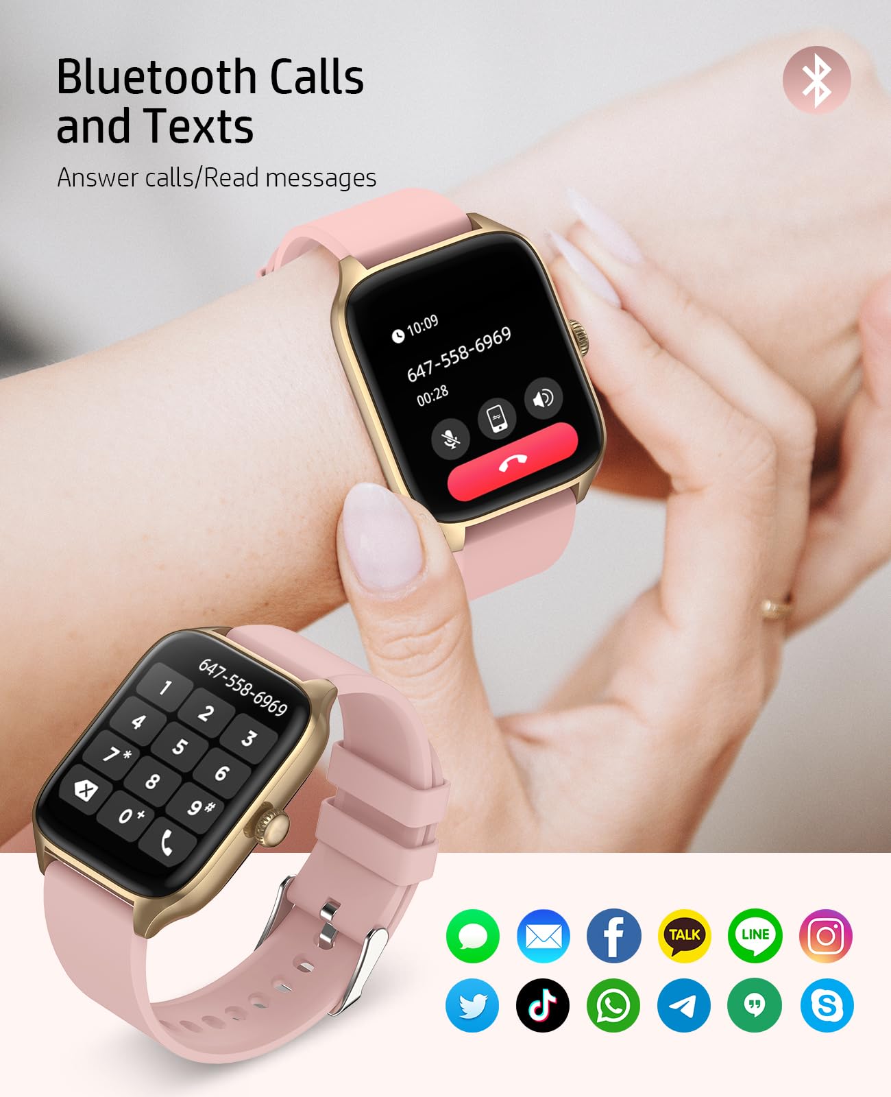 Smart Watch for Women - 1.96