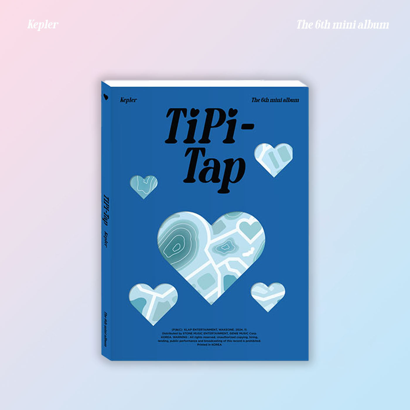 KEP1ER 6th Mini Album 'TIPI TAP' - Kpop Music CD with Photobook & Poster - Perfect for Kpop Fans Collection & Room Decor