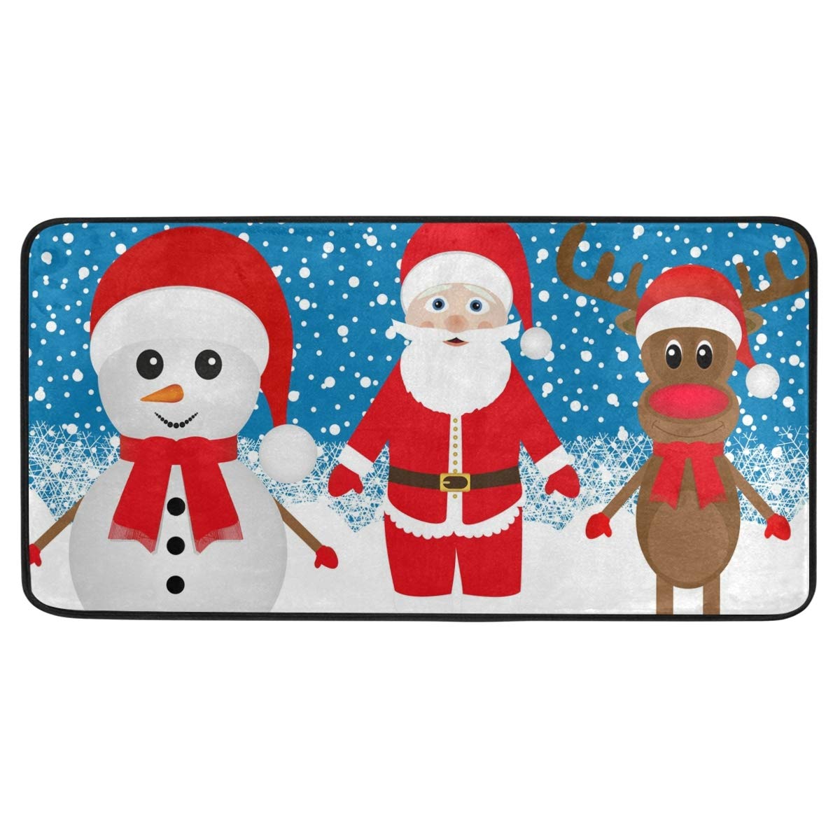 Christmas Kitchen Rug Non-Slip Absorbent - 39