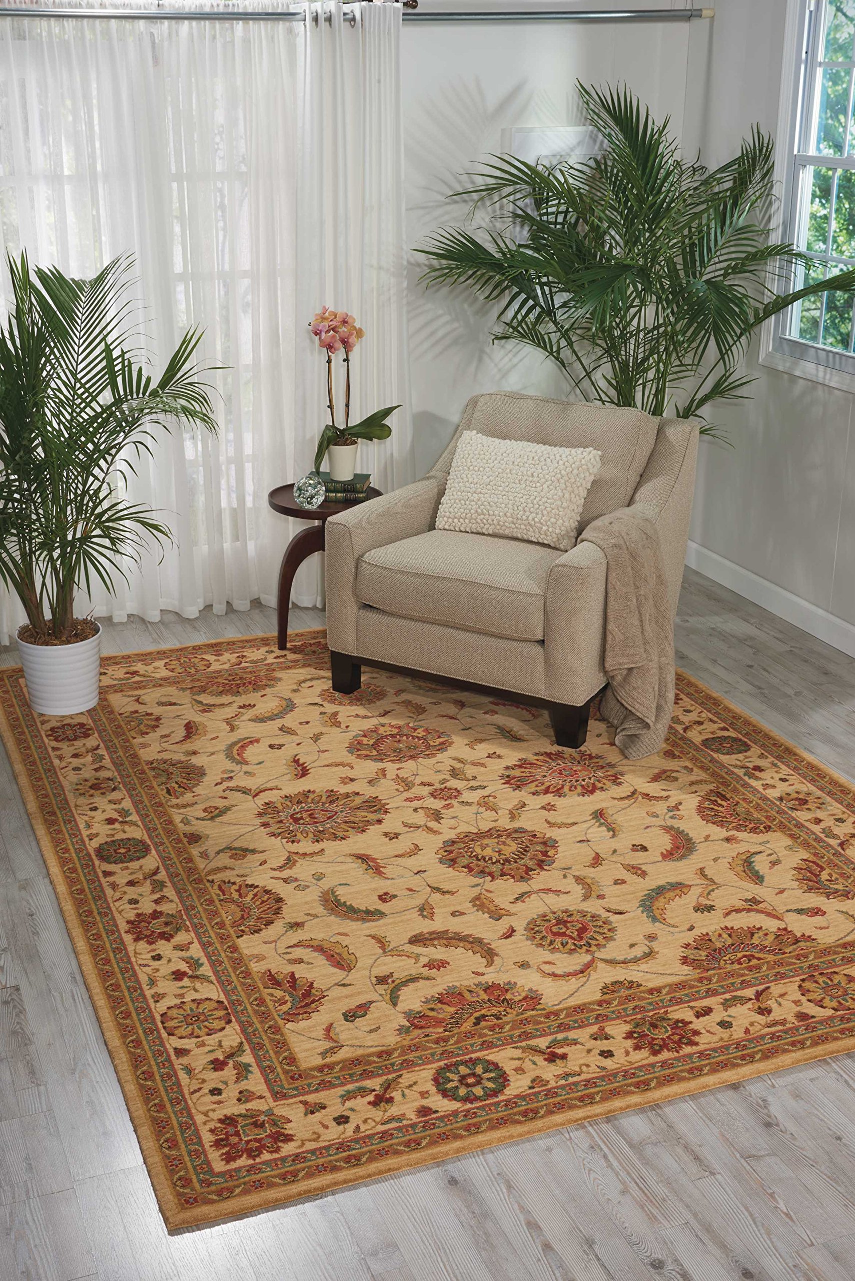 Nourison Living Treasures Persian Ivory 5'6