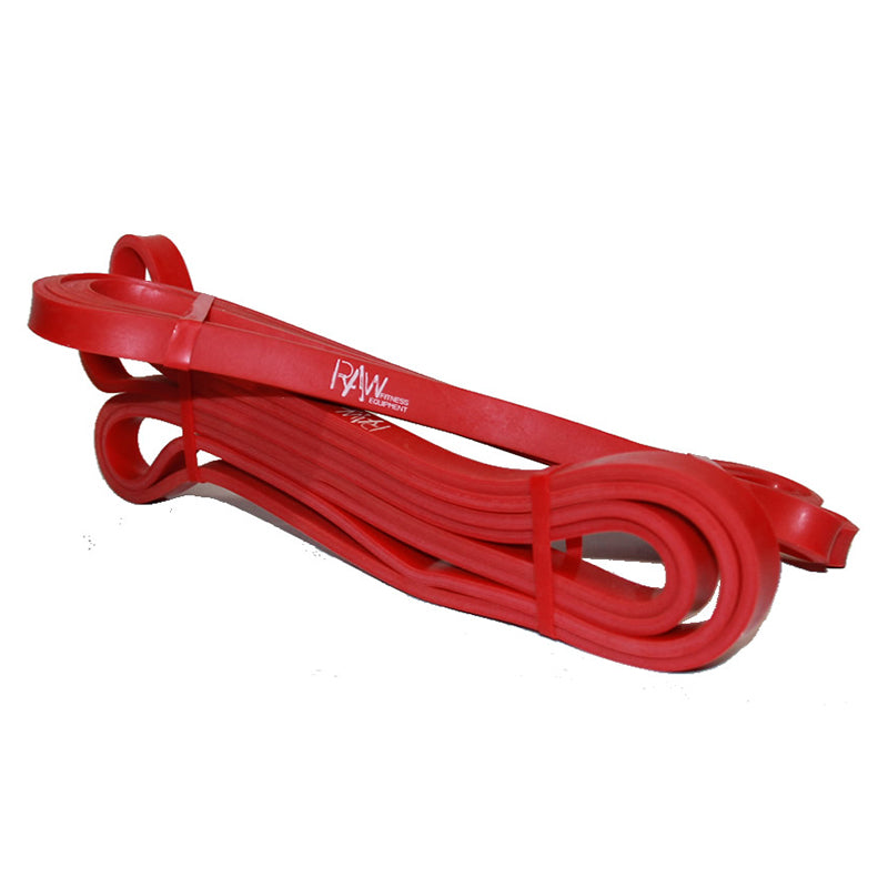 Premium Power Band Red - Adjustable XS Fitness Resistance Band for Home Workouts, Yoga, and Strength Training