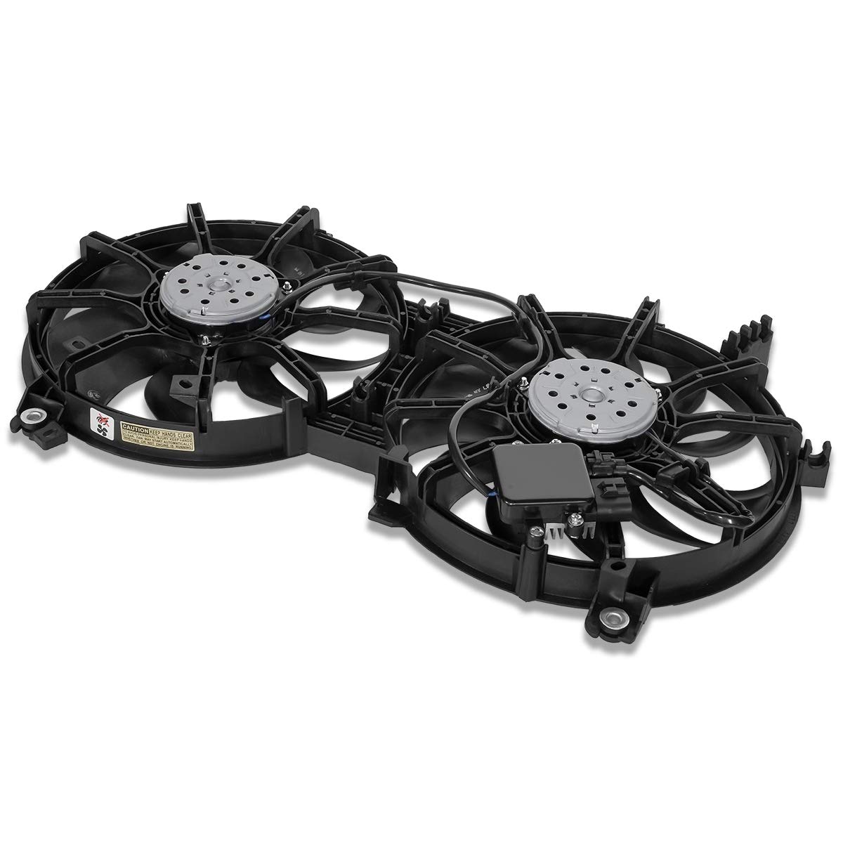 Auto Dynasty IN3115108 OE Style Radiator Cooling Fan Assembly for Nissan 370Z, Infiniti Q70L, G37, FX35 (2009-2019) - Perfect Replacement for Engine Cooling System | Ideal for Daily Driving & Performance Upgrades