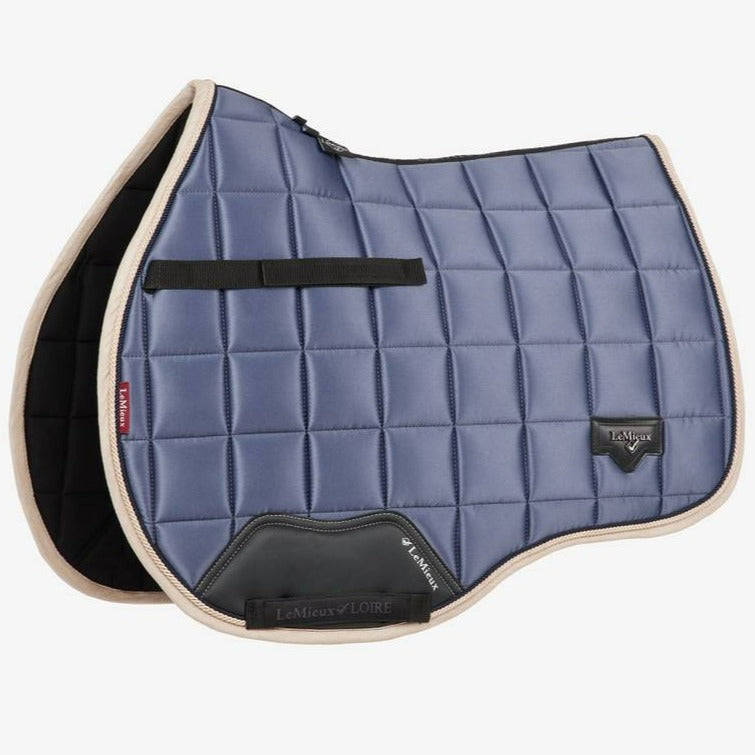LeMieux Loire Classic GP Square Saddle Pad for Horses - Breathable & Shock Absorbing Riding Pad for Dressage, Jumping & Training - Premium Equestrian Saddle Pads for Comfort & Performance
