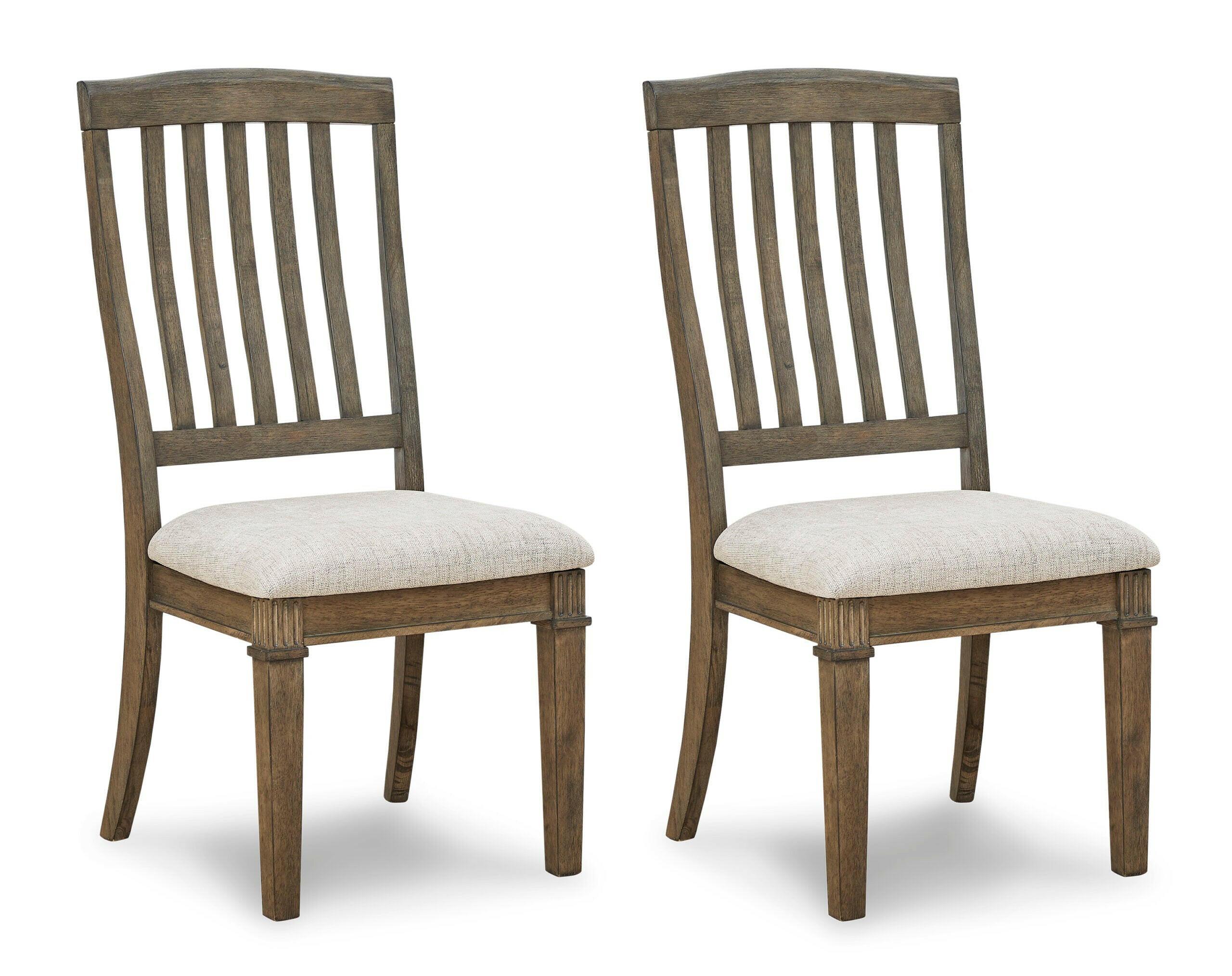 Marksburg Dining Table Set with 6 Chairs - Modern Kitchen & Dining Room Furniture for Family Gatherings & Dinner Parties