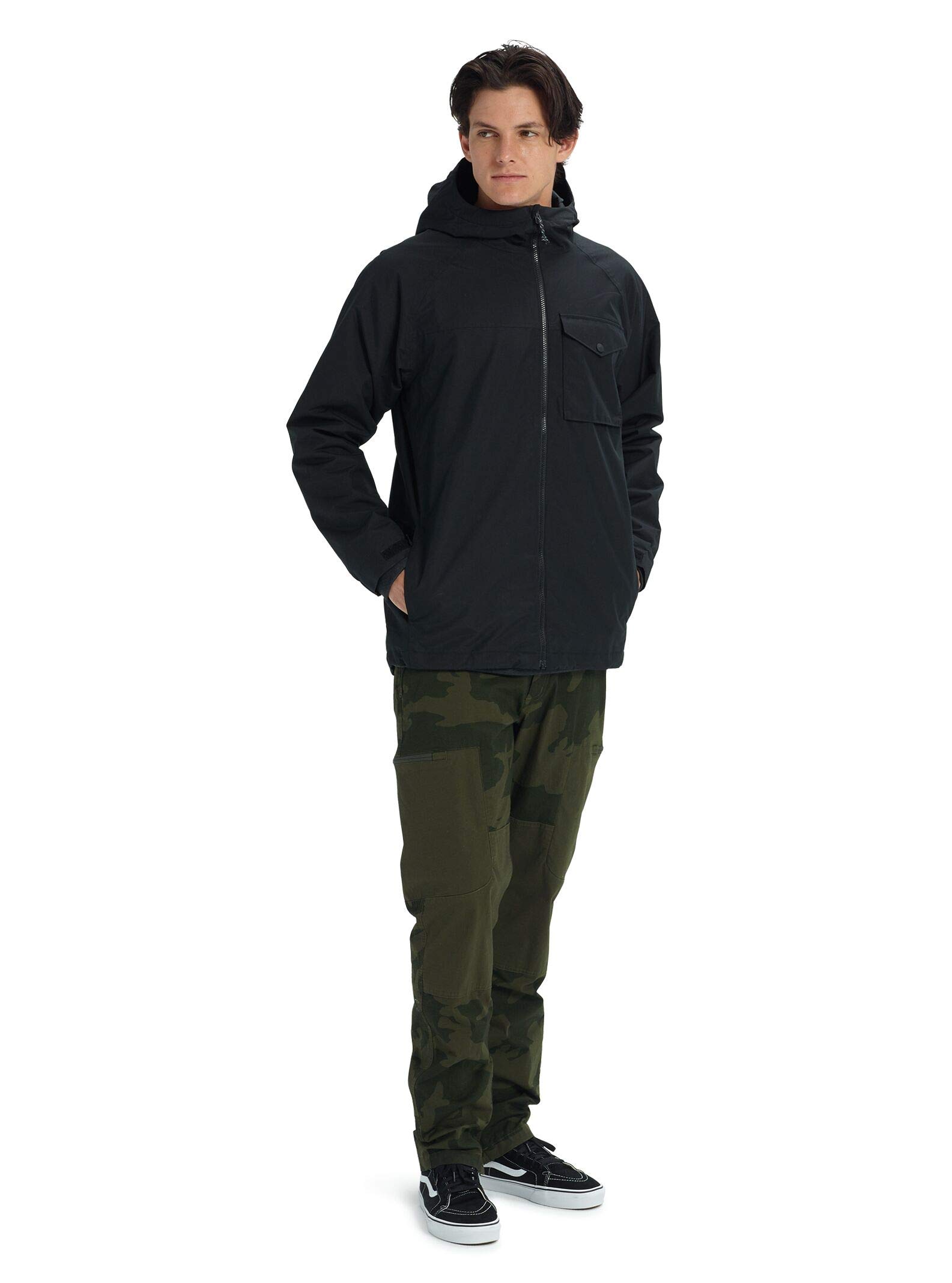 Burton Men's Waterproof Ski Jacket - Insulated Winter Snowboarding Coat for Cold Weather - Perfect for Skiing, Snowboarding & Outdoor Adventures