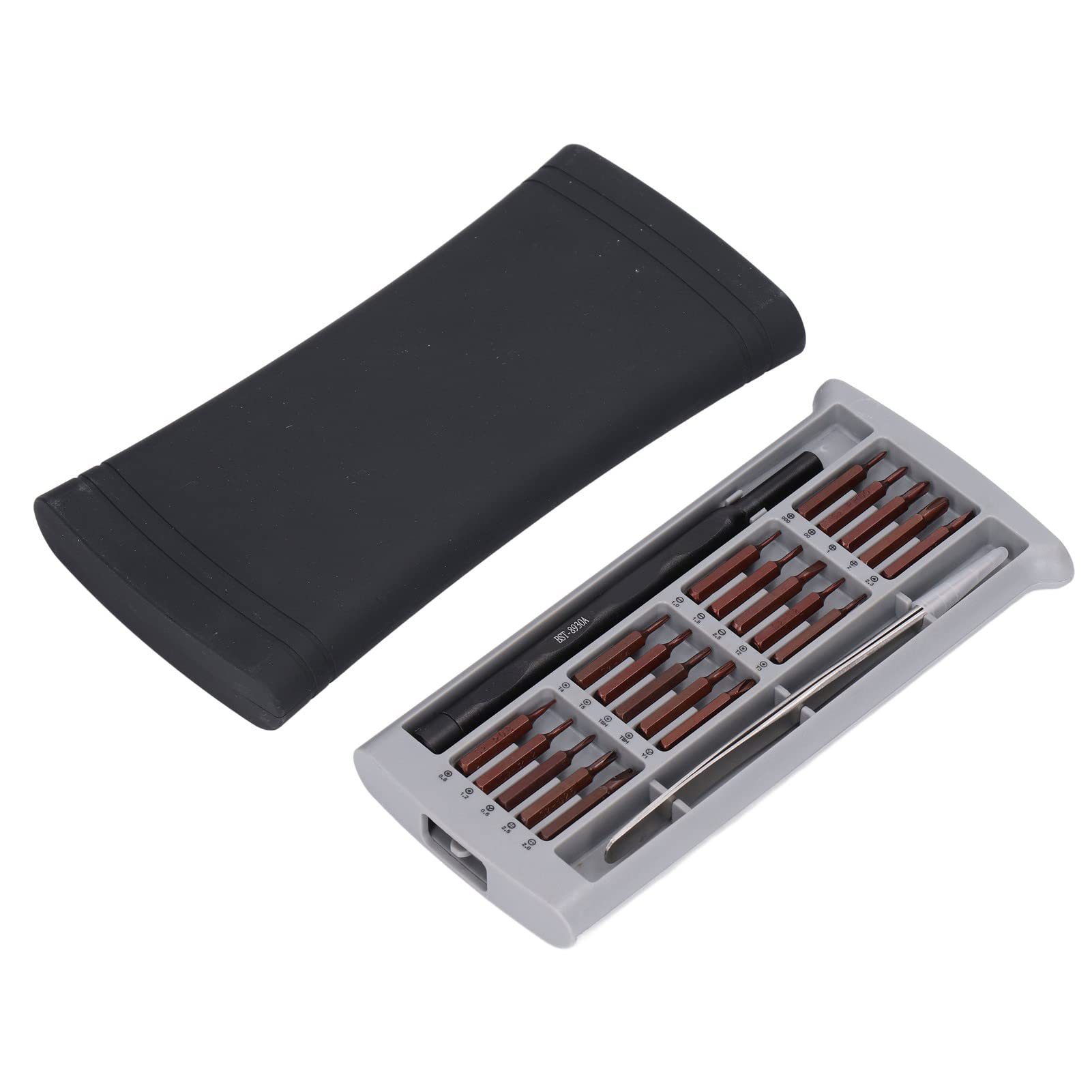 22-in-1 High Hardness S2 Steel Screwdriver Bit Set with ABS Shell - Durable Repair Tool Kit for Home Maintenance, Electronics & DIY Projects