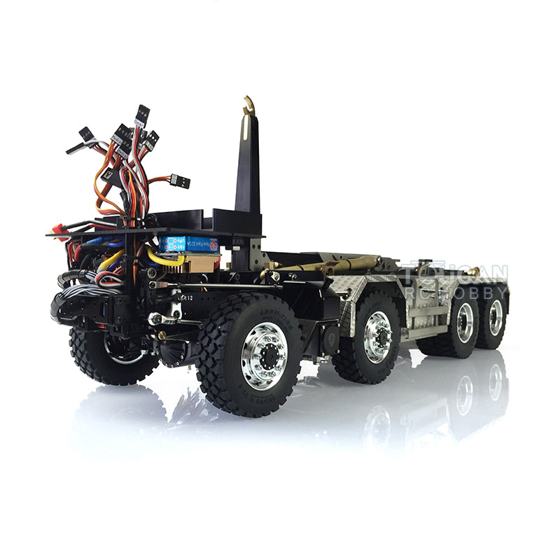 1/14 Scale LESU Hydraulic RC Dump Truck - 8x8 Metal Construction, Ready-to-Run (RTR) Remote Control Construction Vehicle for Kids & Adults - Perfect for Construction Site Play, Off-Road Adventures & RC Hobby Enthusiasts