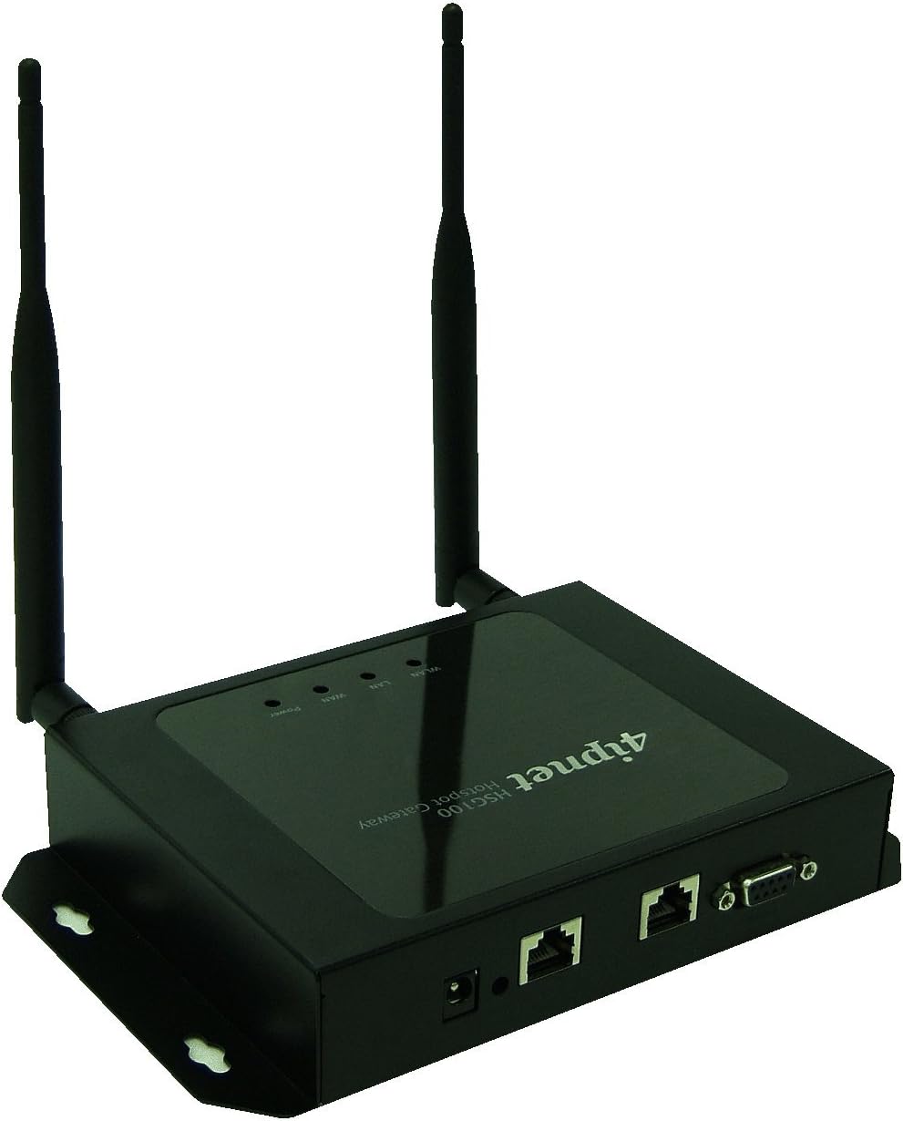 4ipnet HSG100 All-in-One Compact Wireless Hotspot Gateway | Dual-Band WiFi Router with VPN & Firewall | Ideal for Small Business, Hotel & Cafe Internet Solutions