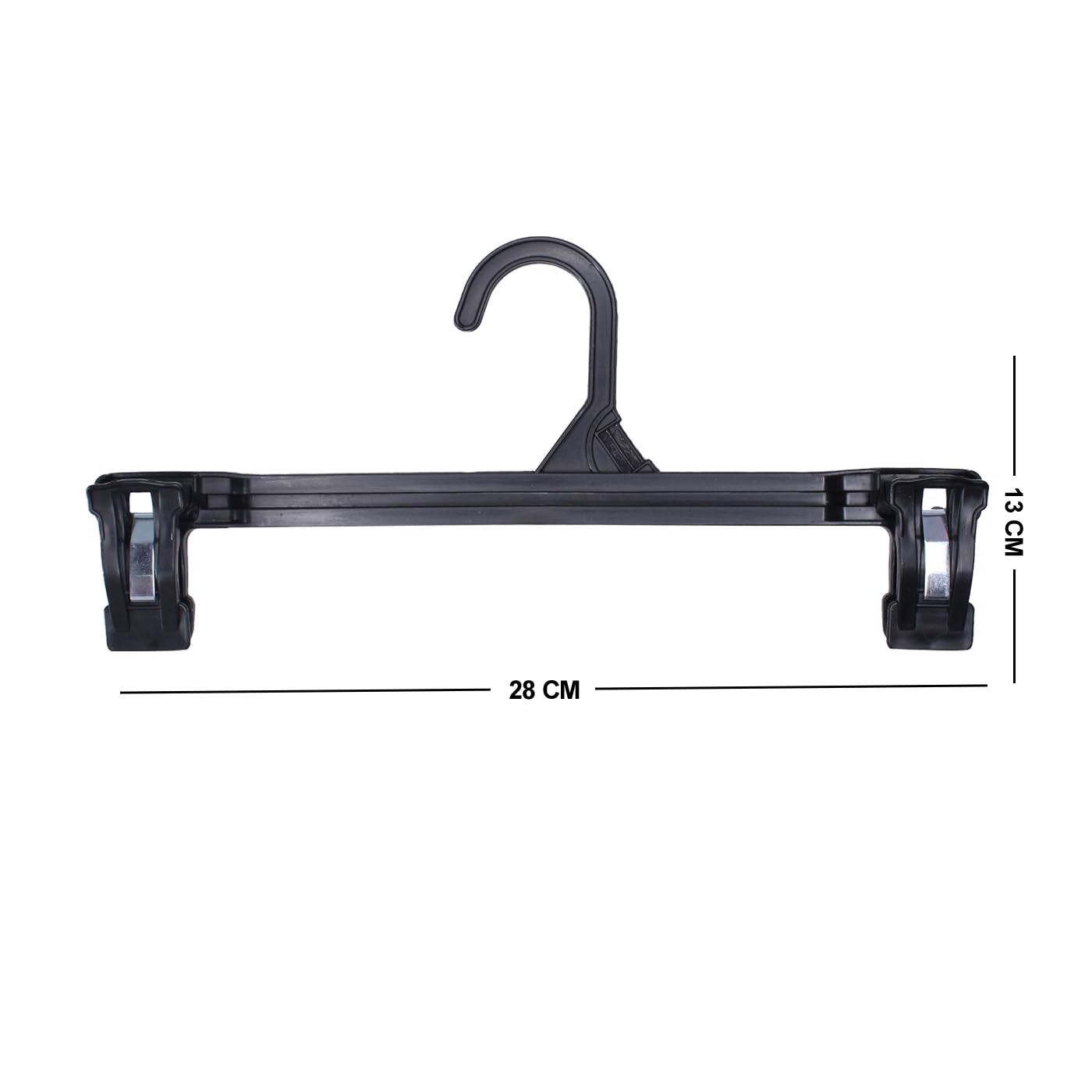 Kabello 2-Pack Black Wig Hangers with Cover - Portable Hair Extension Holder for Easy Storage & Organization - Perfect for Salon, Home, or Travel Use