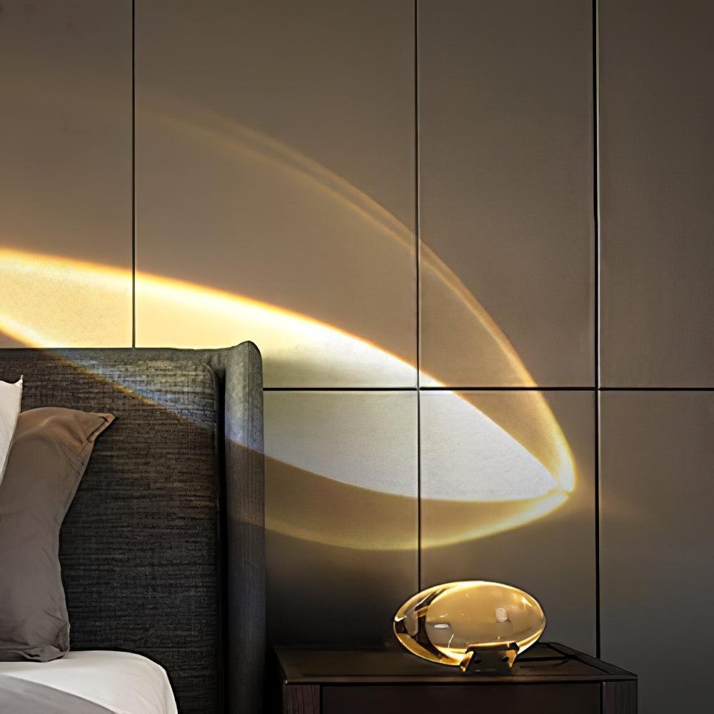 Atman Modern LED Table Lamp with USB Port - Adjustable Brightness for Bedroom, Living Room & Office Desk