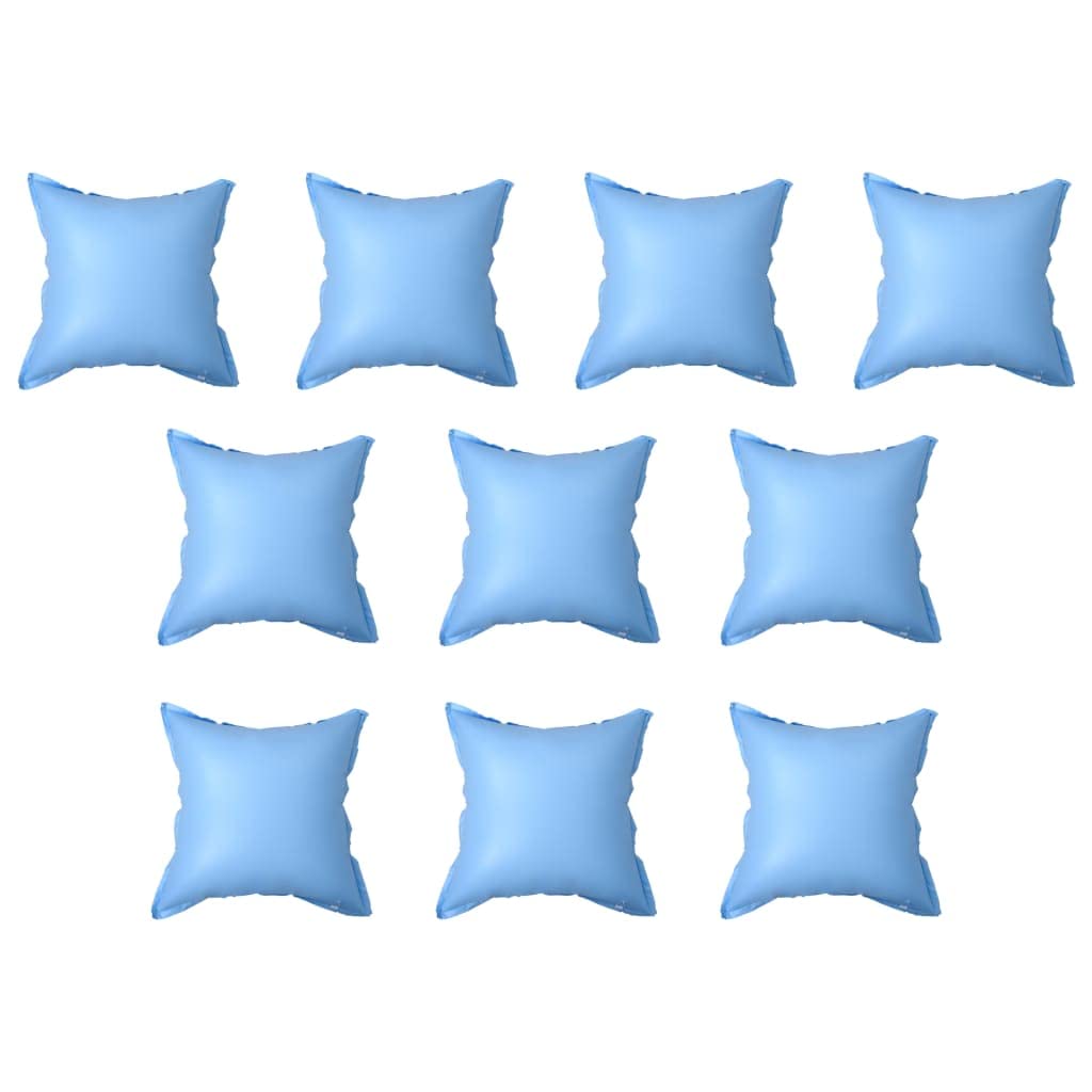 CHARMMA Inflatable Winter Air Pillows for Above-Ground Pool Cover - 10 Pack Heavy Duty PVC (7.7KG) - Prevent Pool Cover Sagging & Ice Damage - Perfect for Winter Pool Protection