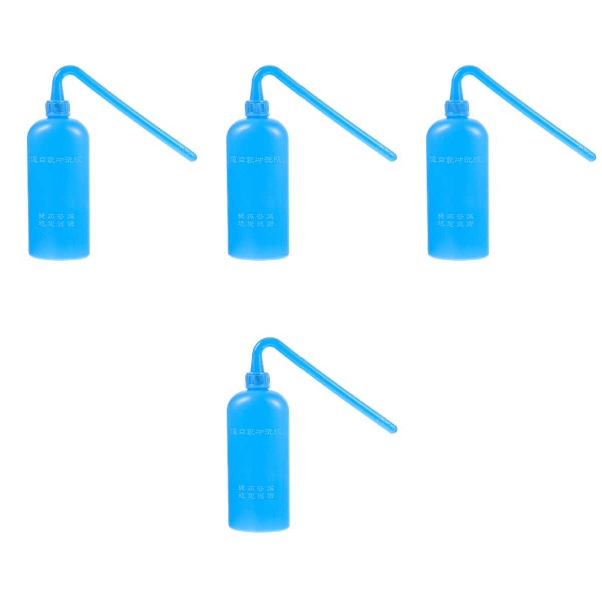 ULTECHNOVO 4-Pack Ostomy Bags with Leak-Proof Cleaning Bottle - Stoma Care Accessories Kit for Post-Surgery Hygiene & Daily Use | Includes Wash Bottle, Plastic Cleaner & Essential Stoma Bag Supplies