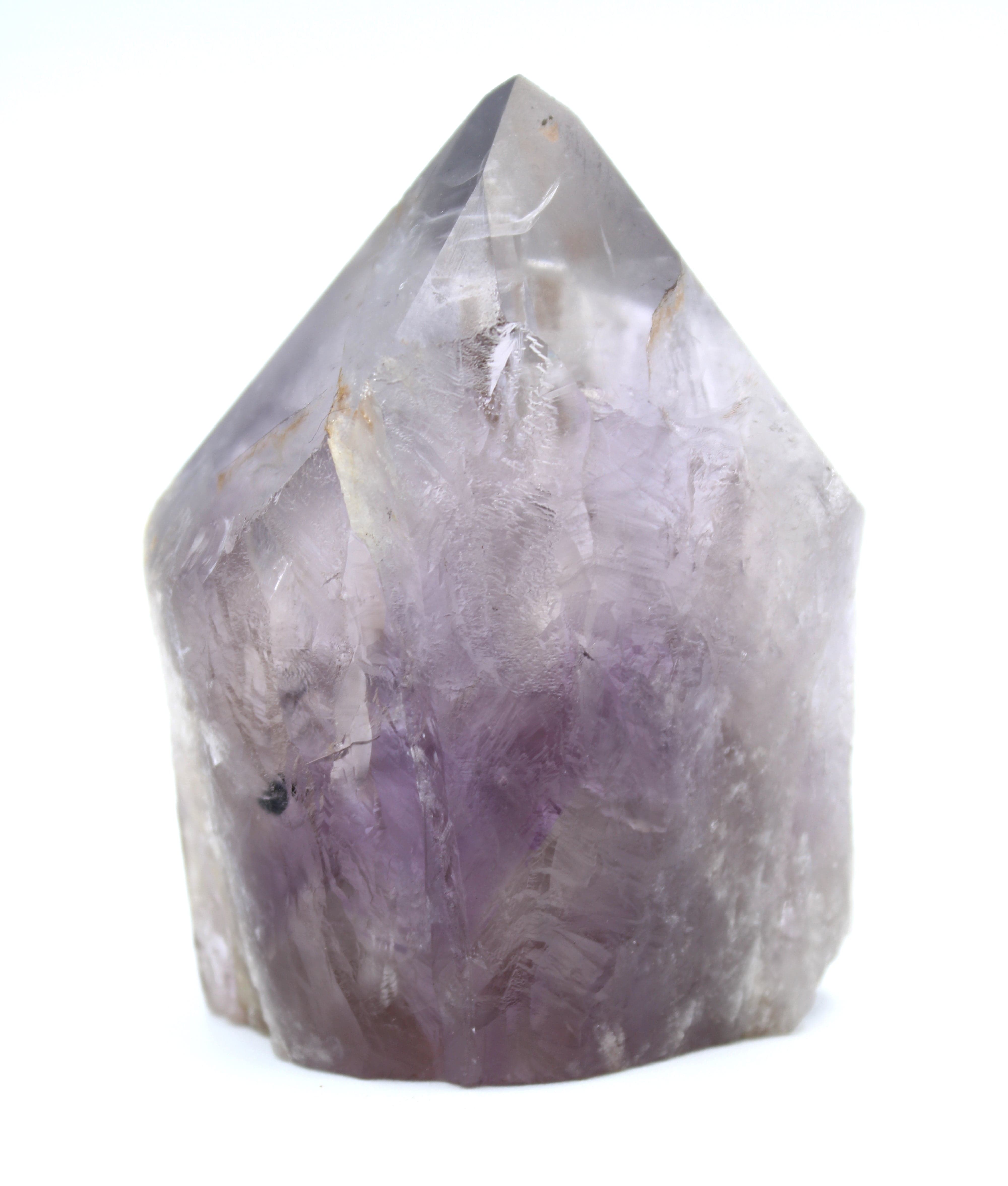Natural Bahai Amethyst Point Crystal - Rare Closed Mine Specimen for Healing, Meditation & Energy Work