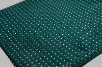 Cavani Green & White Polka Dot Tie Set for Men - Stylish Necktie & Pocket Square Combo - Perfect for Weddings, Business Meetings & Formal Events
