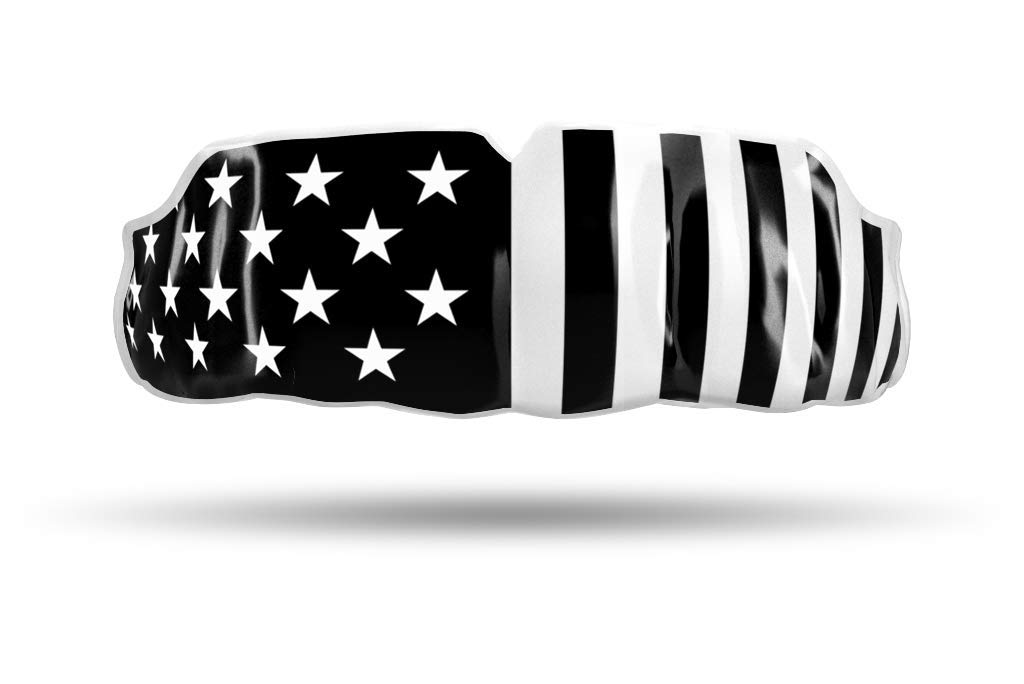 Custom Professional MMA Boxing Muay Thai Mouthguard - Impact Flag Series for Fighters & Training - Protective Dental Gear for Combat Sports & Martial Arts
