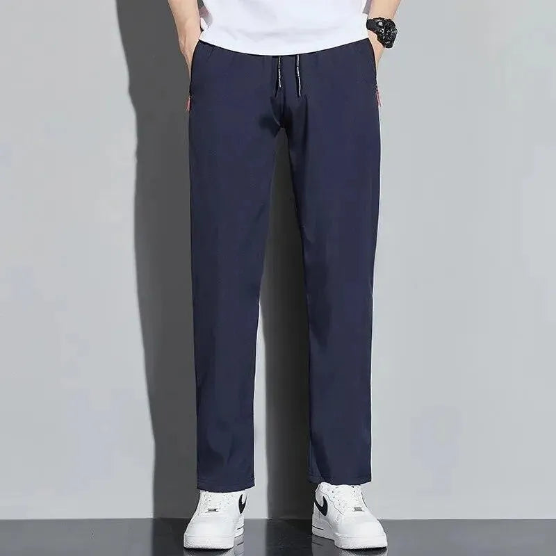 Men's Stretch Slim Fit Casual Sweatpants - Comfortable Joggers for Gym, Lounge & Everyday Wear