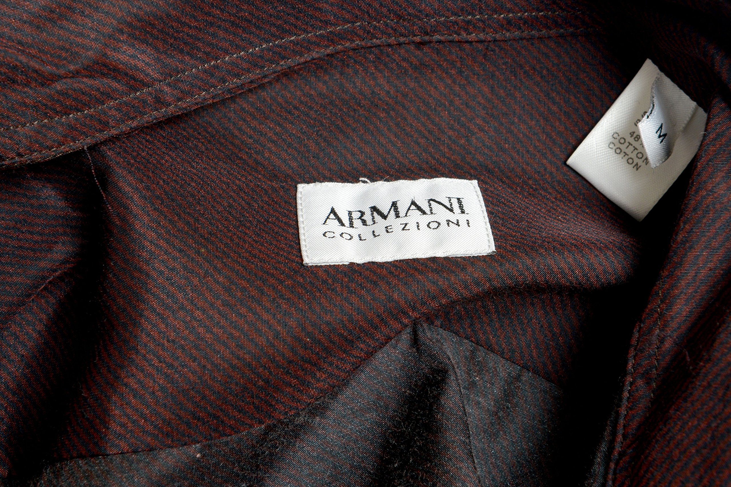 Emporio Armani Men's Striped Dress Shirt - Slim Fit Formal Business Shirt for Office, Wedding & Special Occasions | Premium Cotton Fabric with Stylish Striped Pattern
