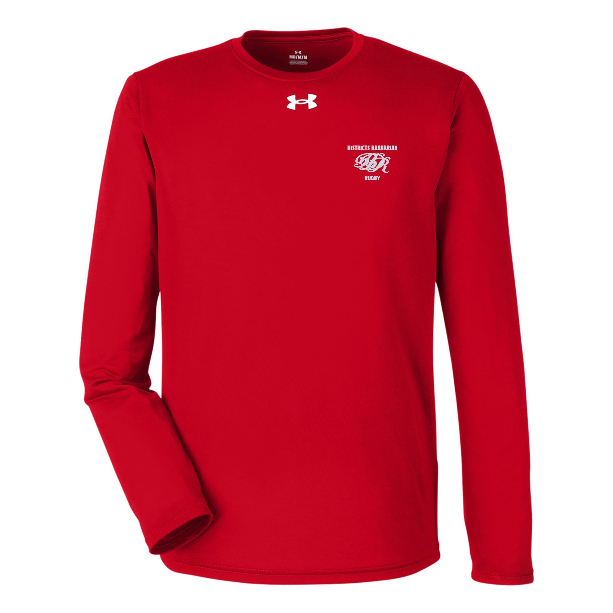 Districts Barbarian RFC Tech Long Sleeve T-Shirt - Comfortable & Durable Men's Athletic Shirt for Workouts & Casual Wear
