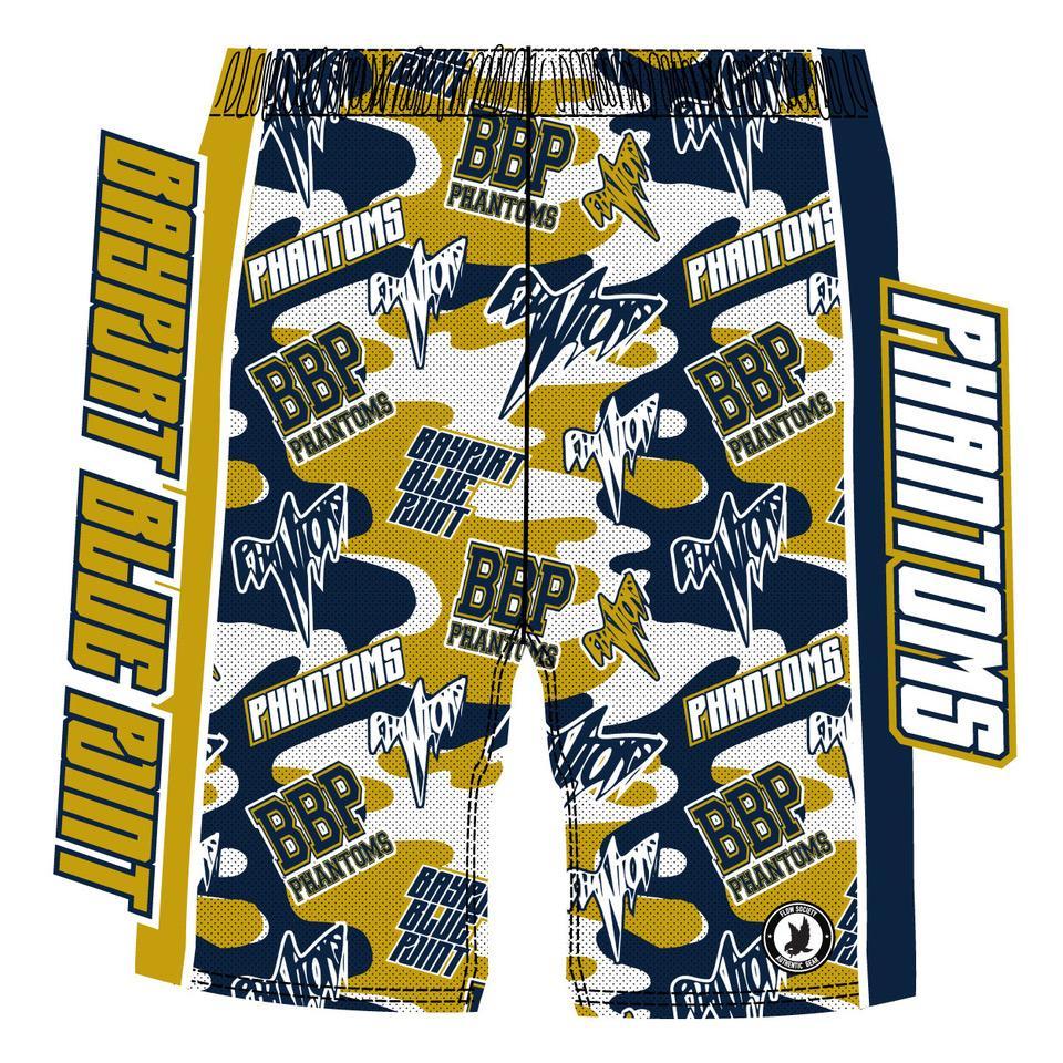 Youth & Adult BBP Phantoms Basketball Shorts - Lightweight & Breathable for Sports & Casual Wear
