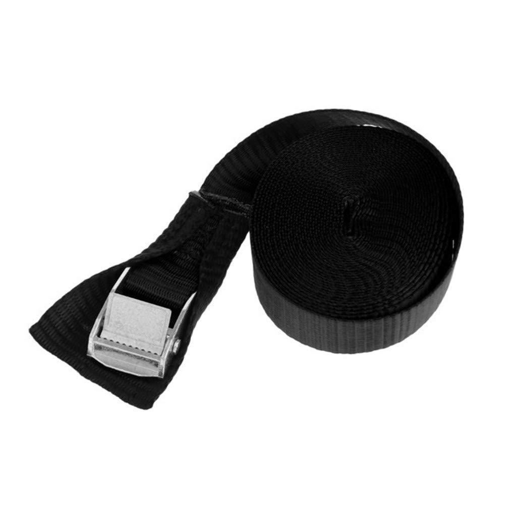 5m x 25mm Heavy Duty Kayak Canoe Tie Down Straps with Metal Buckles - Secure Boat, Canoe, Roof Rack Gear - Perfect for Camping, Water Sports and Outdoor Adventures