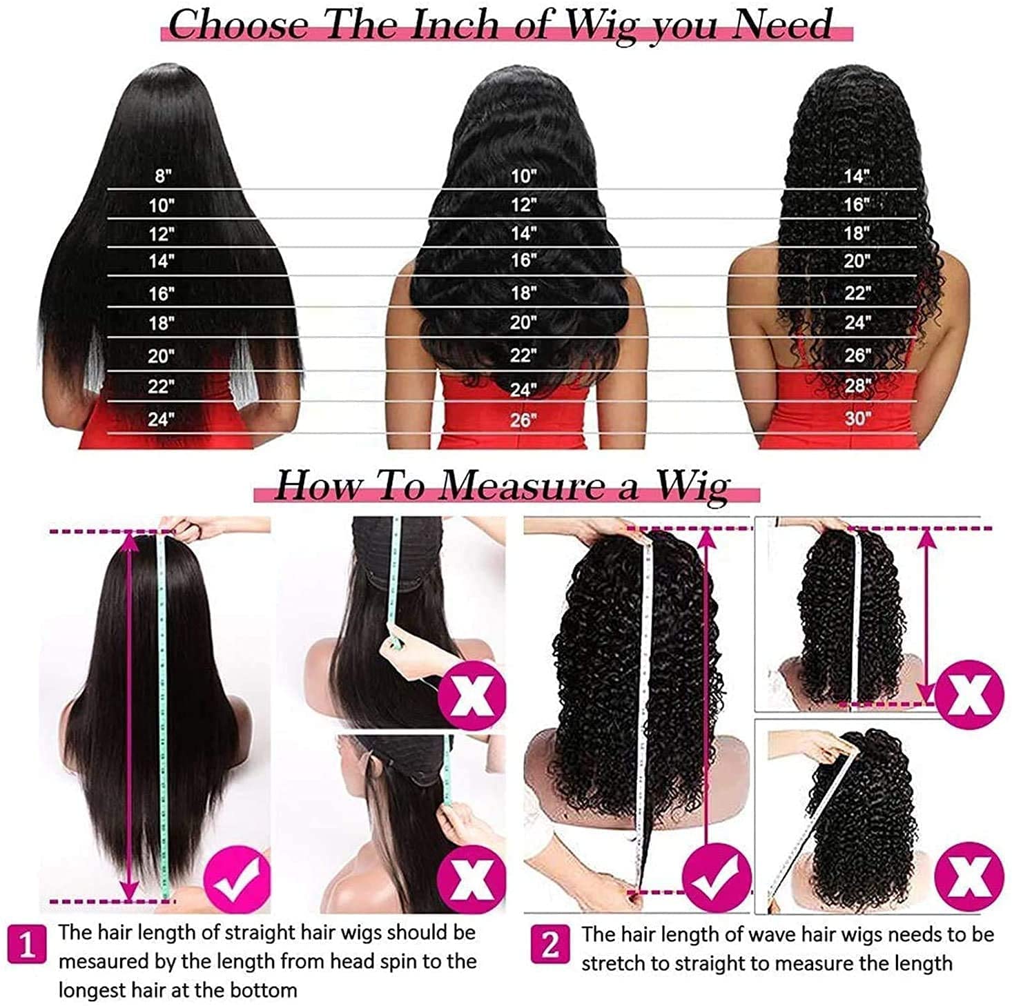 Rebasar 20 Inch Deep Wave Human Hair Wigs for Black Women - Glueless Headband Wear & Go Wig with Natural Deep Curly Texture | Perfect for Daily Wear, Parties, Weddings & Special Occasions