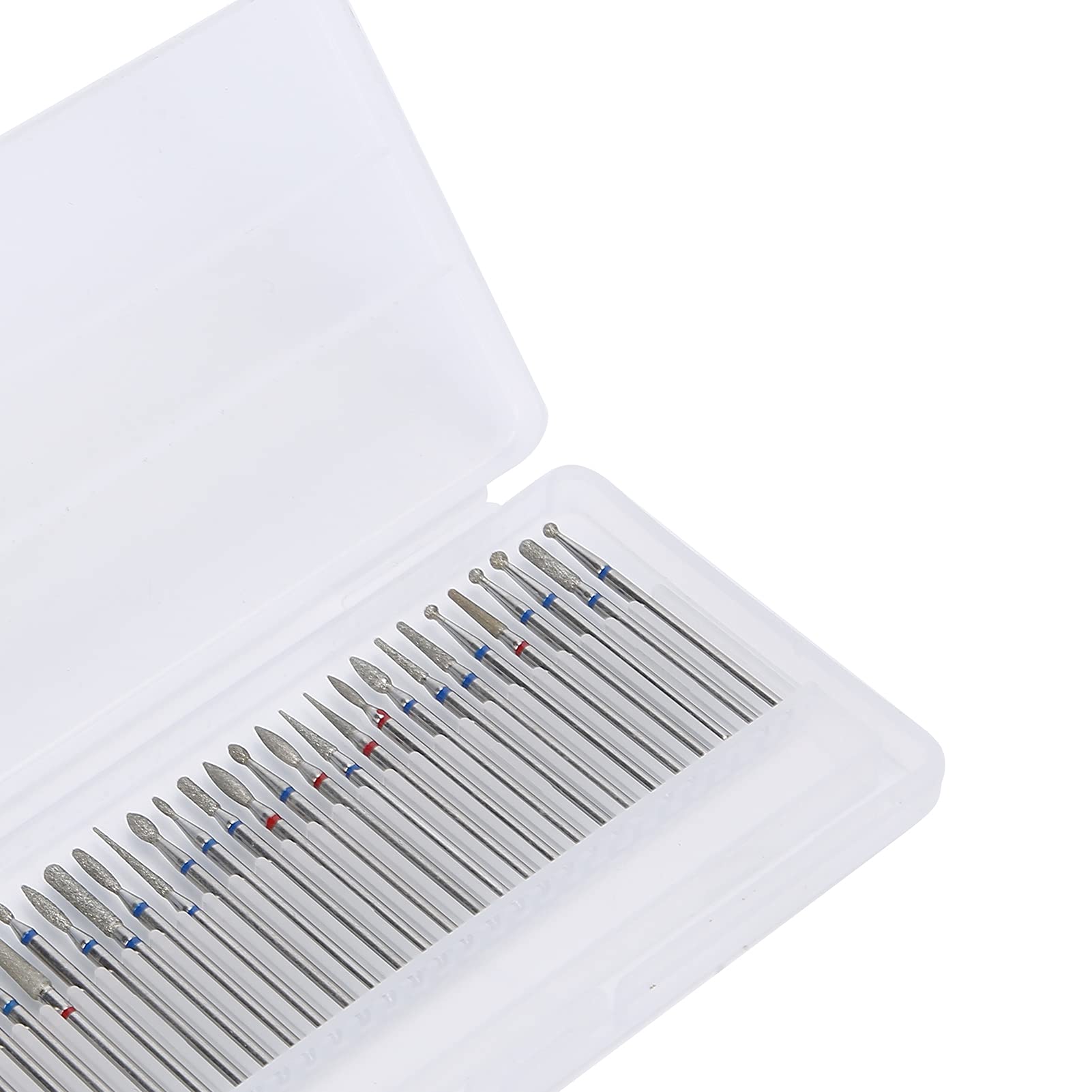 30PCS Nail Drill Bits Set - Professional Manicure Grinding Heads for Nail Art, Pedicure & Acrylic Nails - Easy to Use for Home & Salon Nail Care