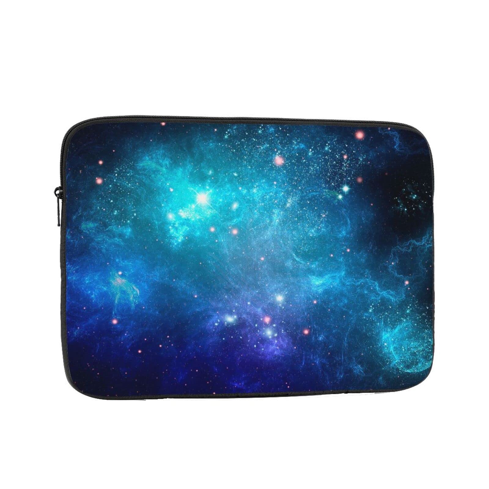 15 Inch Shockproof Laptop Sleeve - Smooth Polyester Computer Case Bag for Notebooks | Cute Nebula Space Design | Perfect for Work, School & Travel Protection